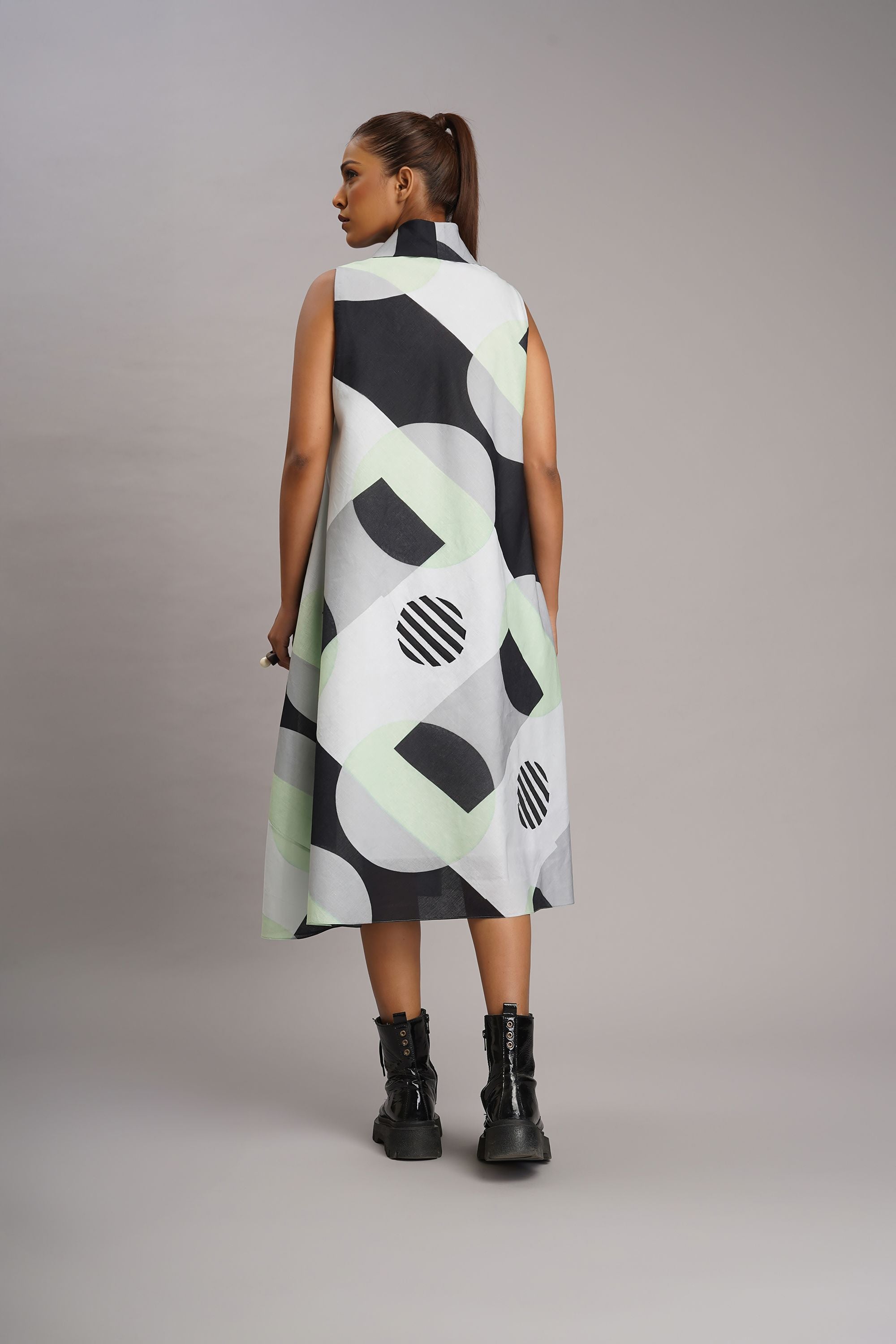 Mint retro dress