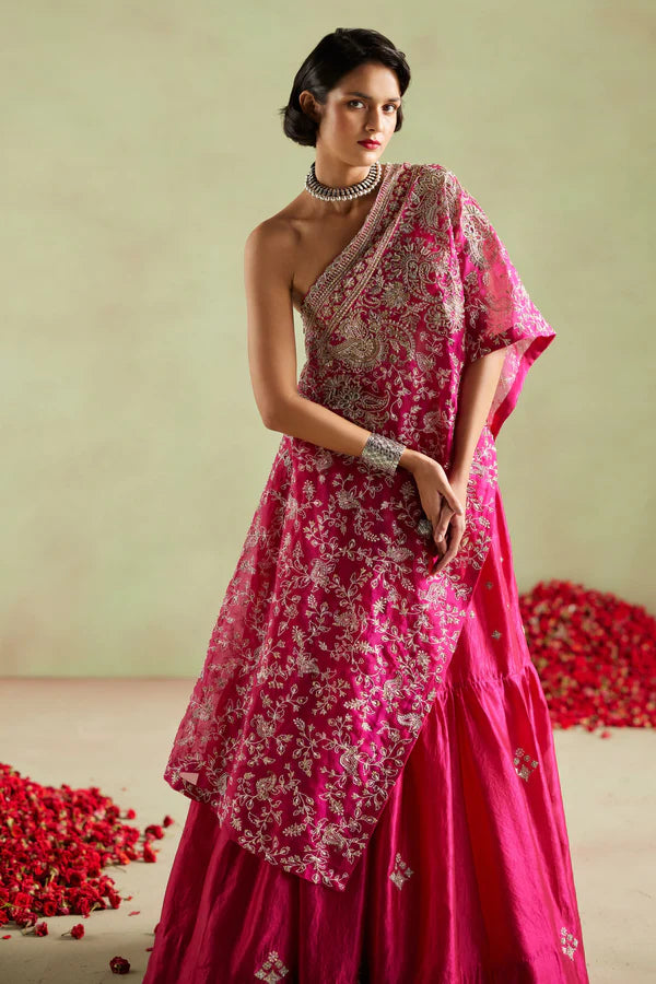 Preetha Kaftan Lehenga