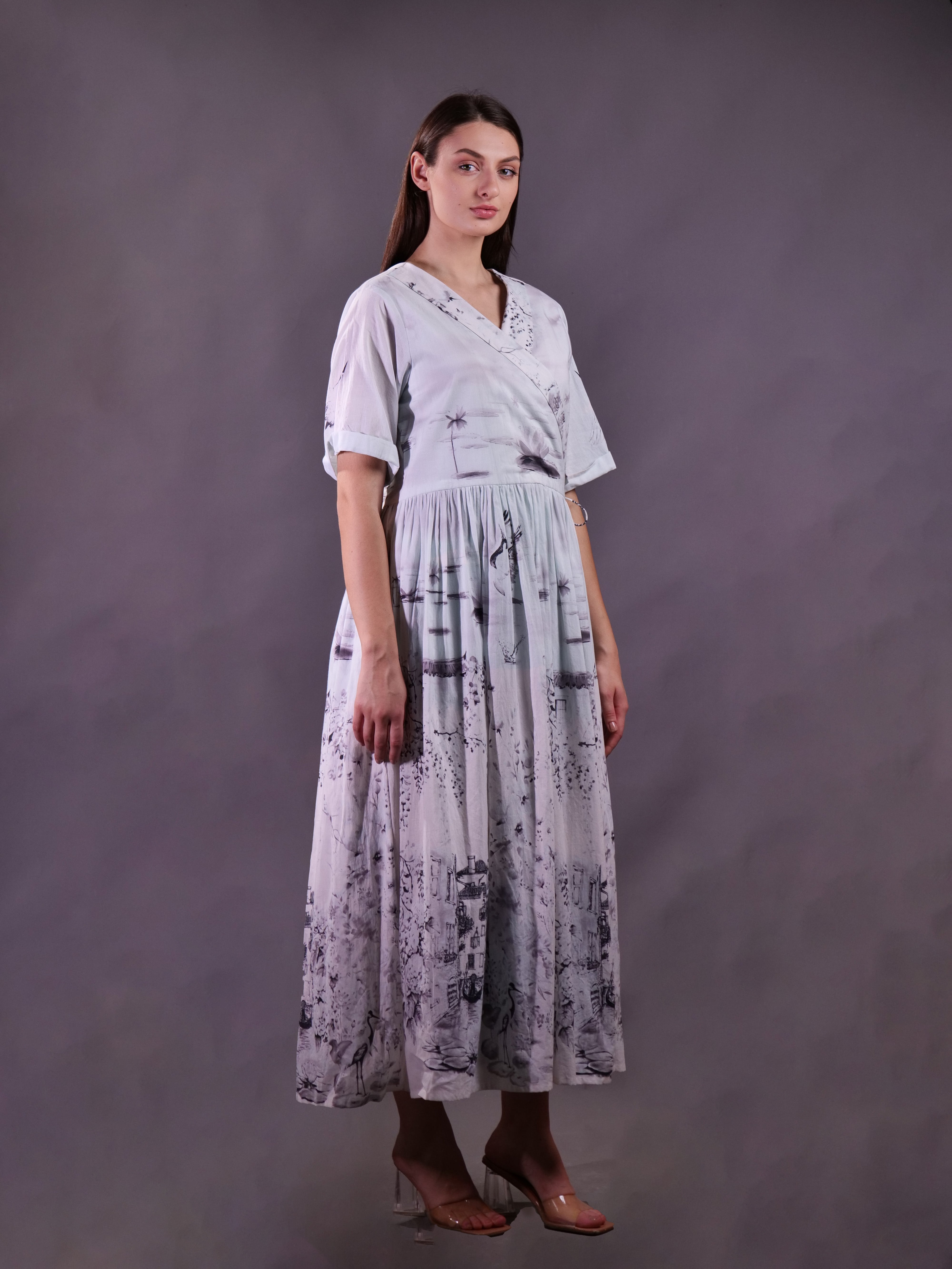 Cotton Printed Dress