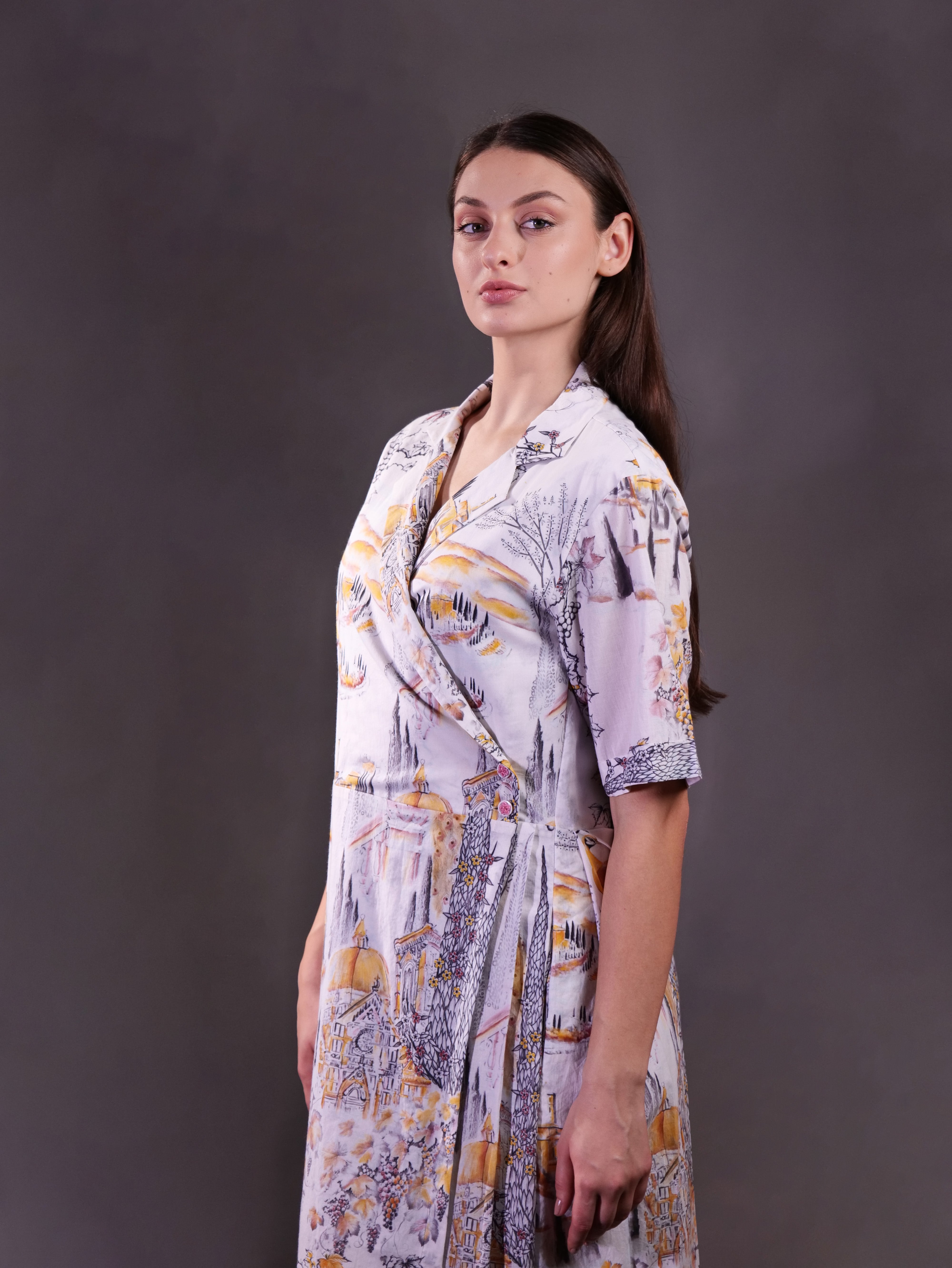 Cotton Printed Dress