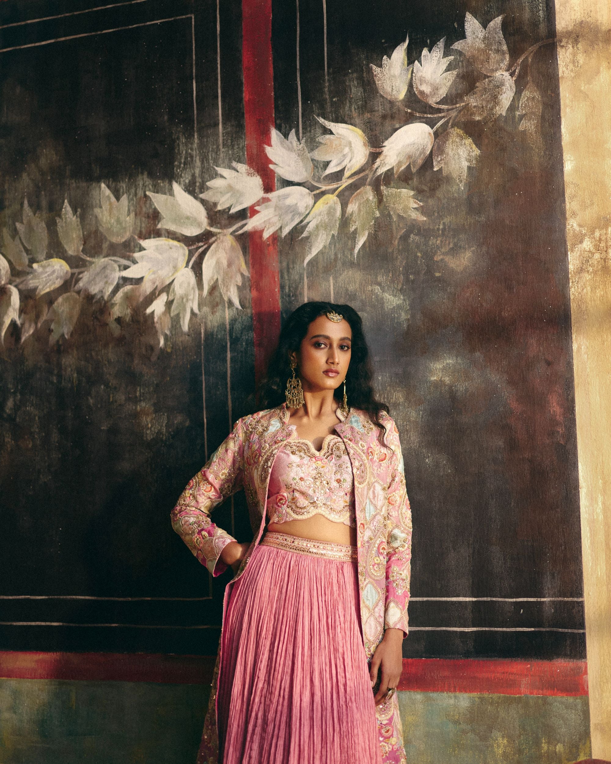 Lilac Ombre jacket set