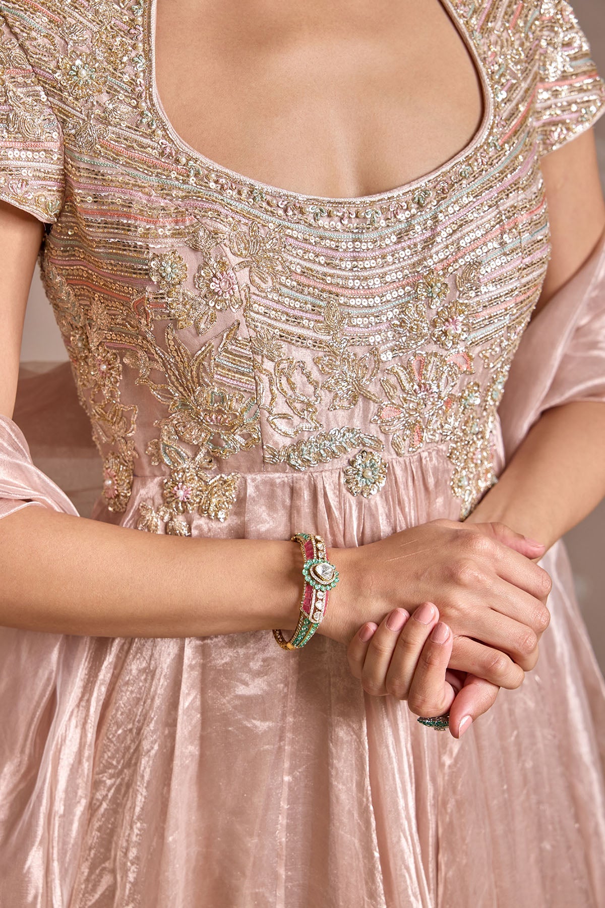 Ornate Anarkali Set