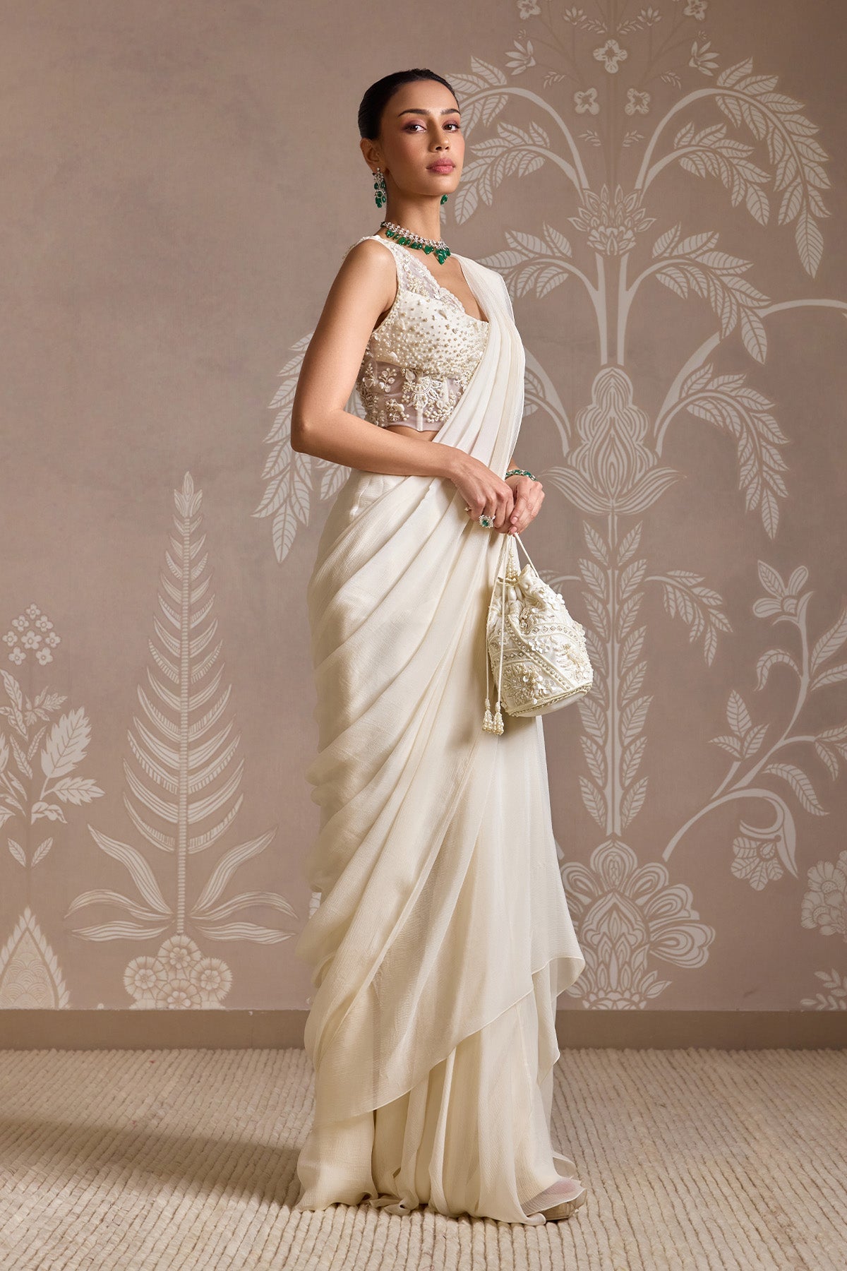 Spindle Saree Set