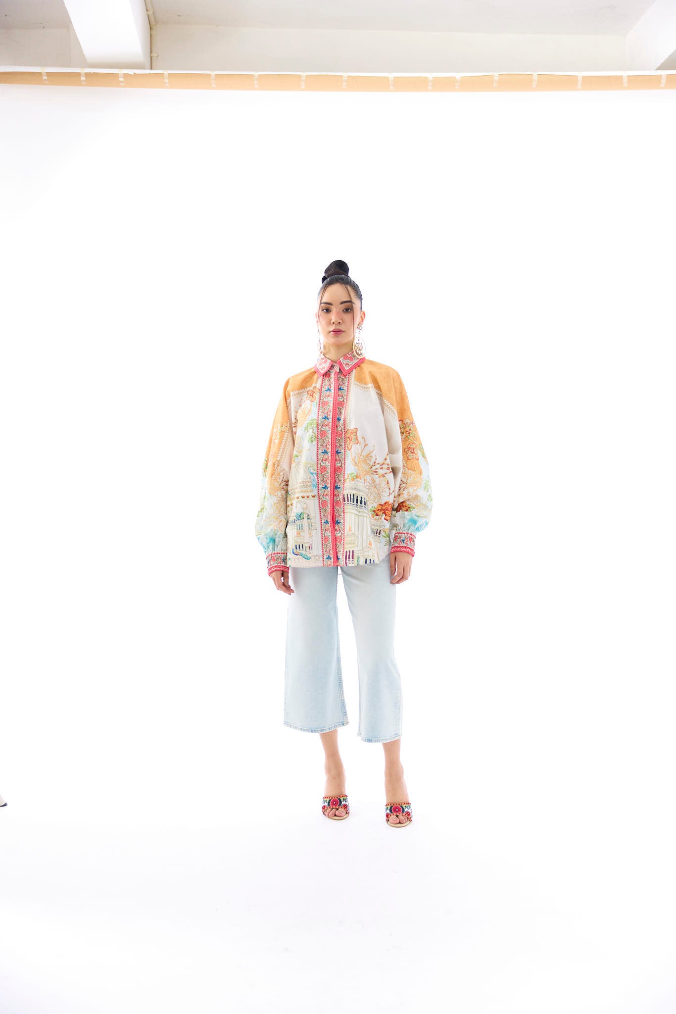 J'adore : Faiza - Ivory/Orange
