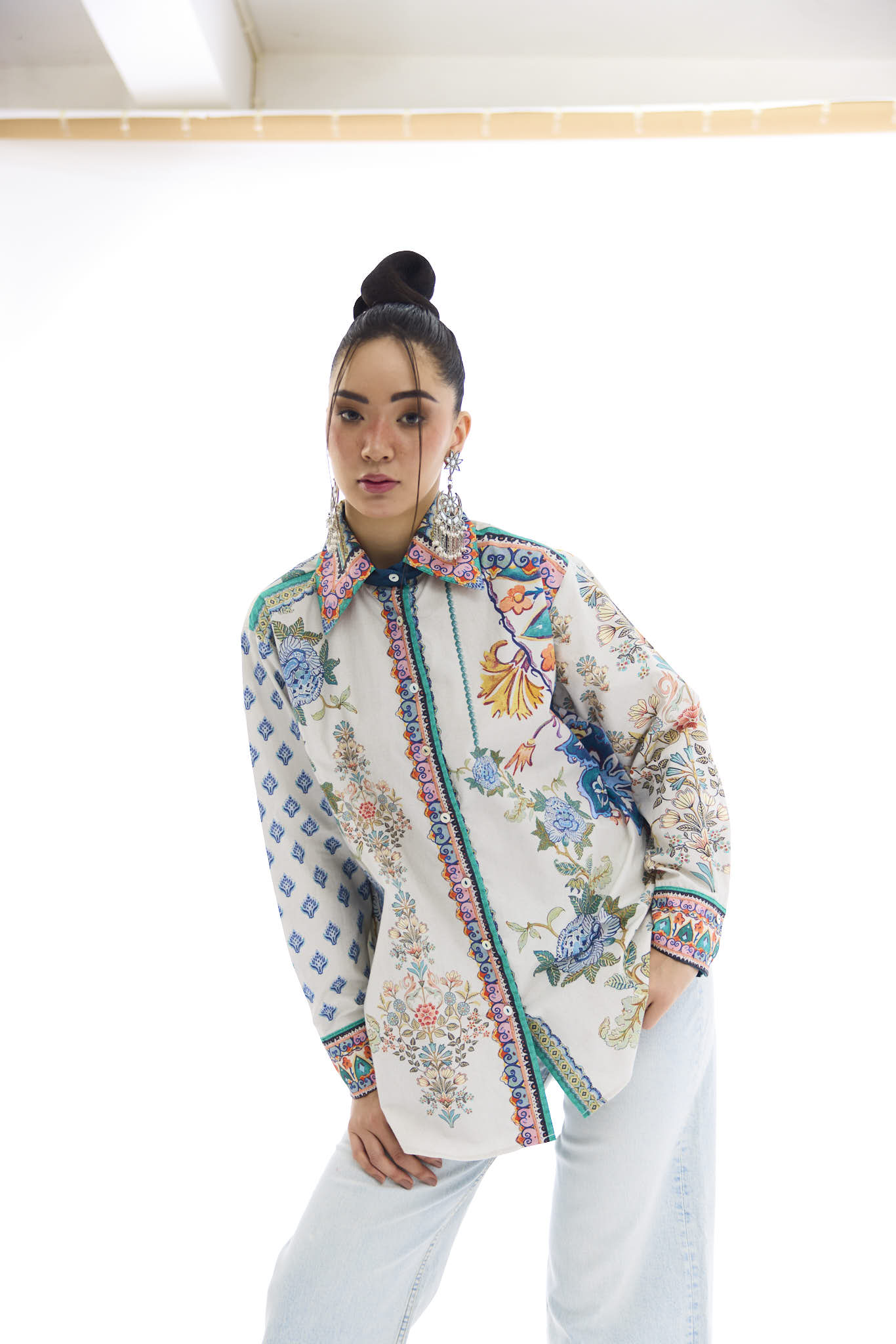 J'adore : Ferhana - Ivory/Blue