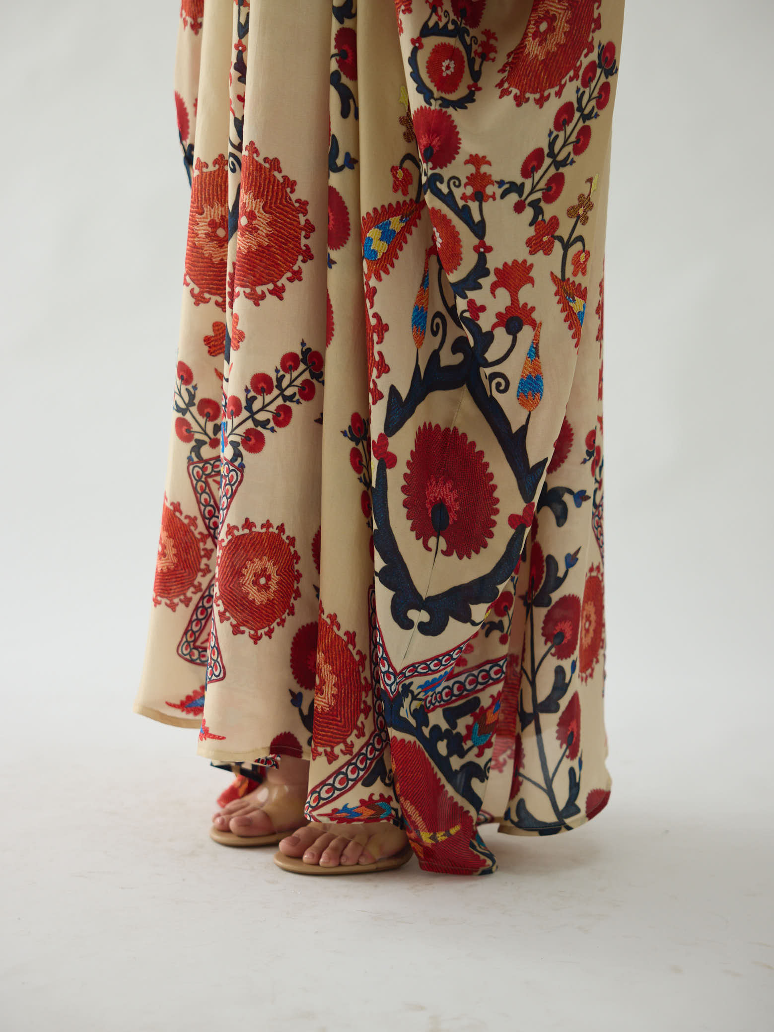 Bukhara Rust Imama kaftan Dress