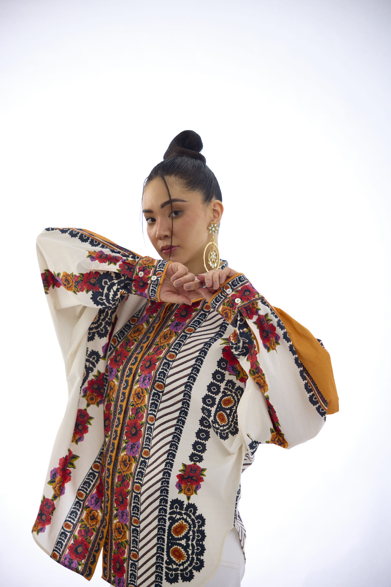 J'adore : Faiza - White/Orange