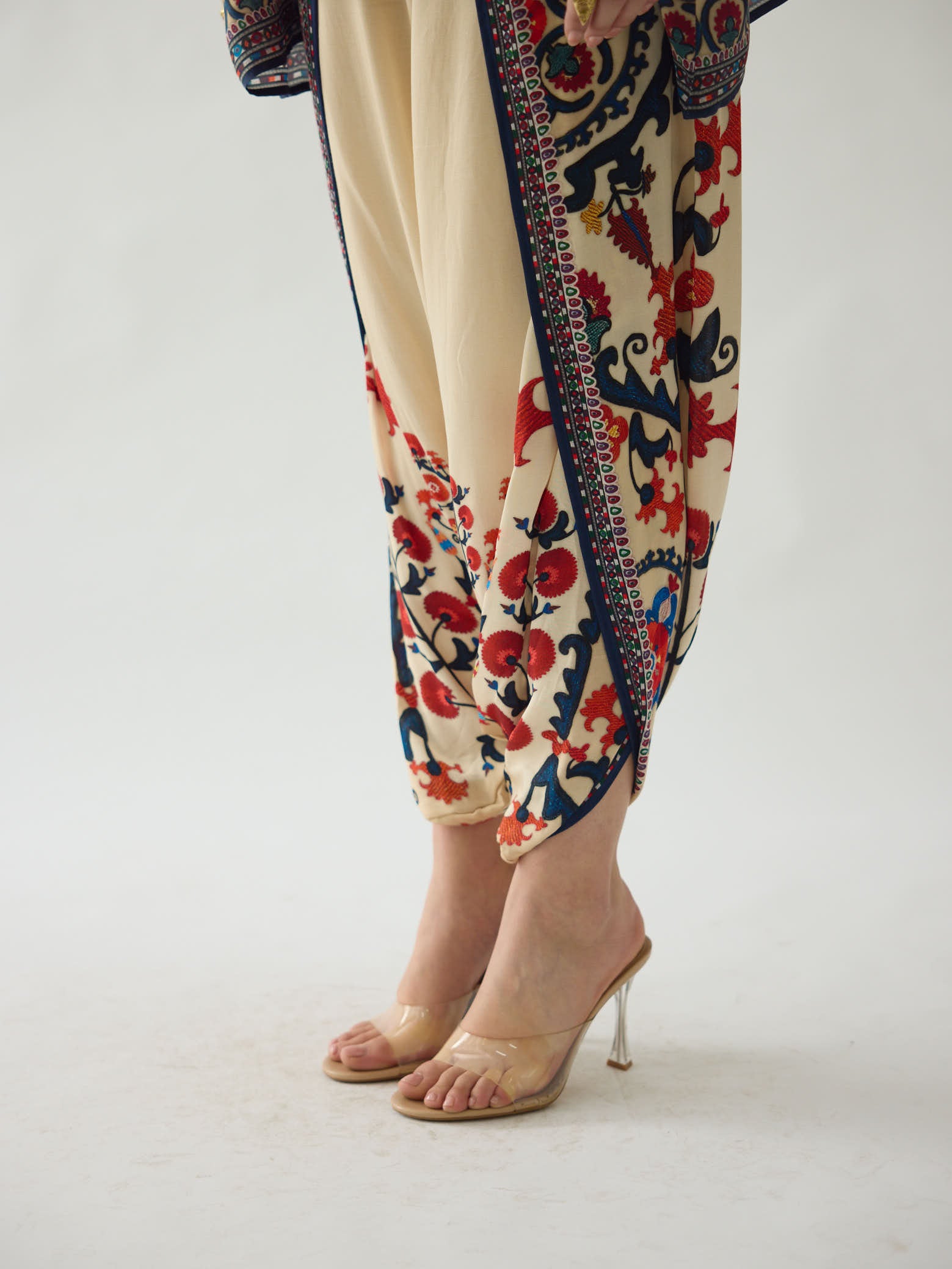 Bukhara Rust Chanel Tunic Set