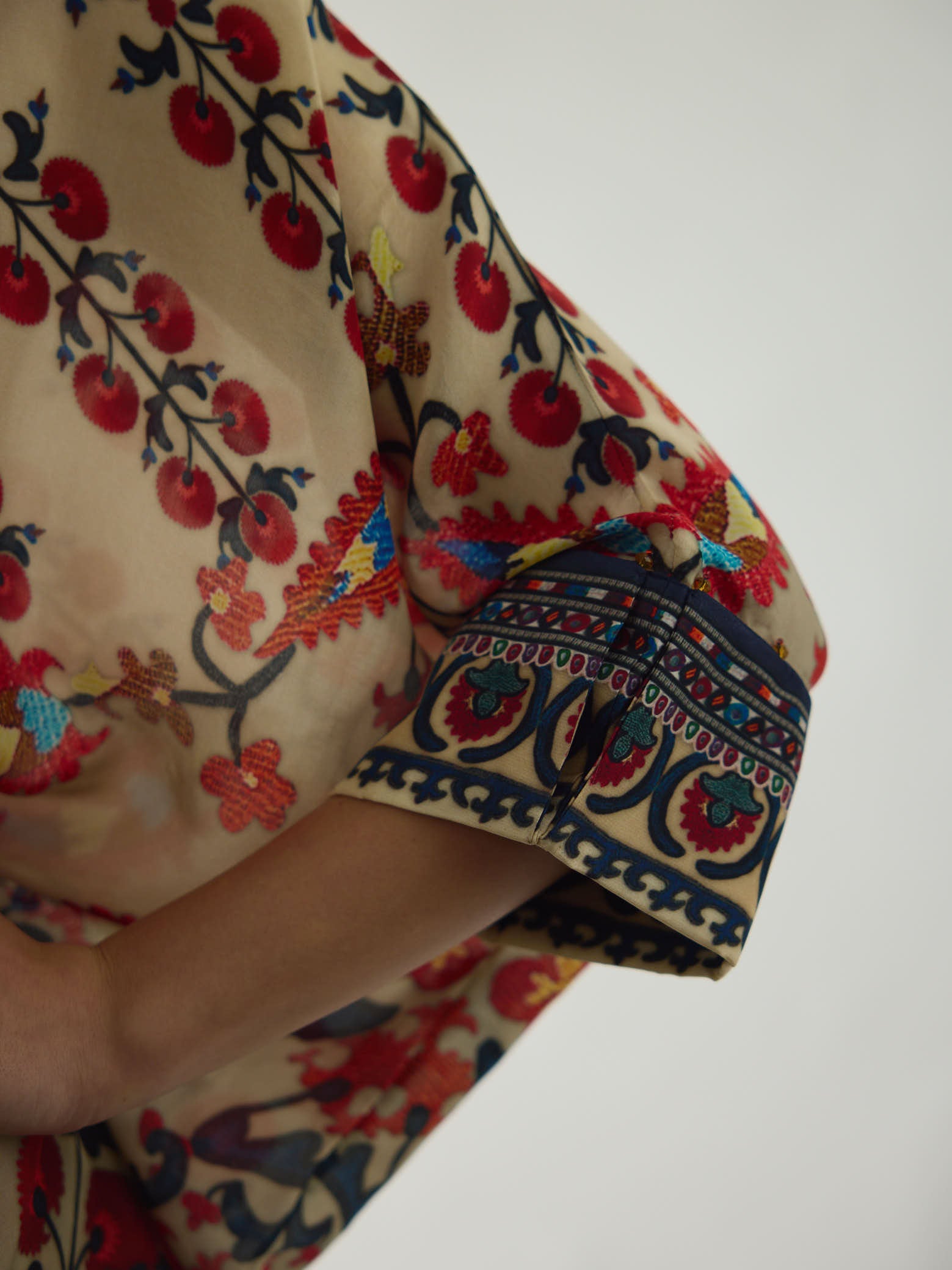 Bukhara Rust Chanel Tunic Set