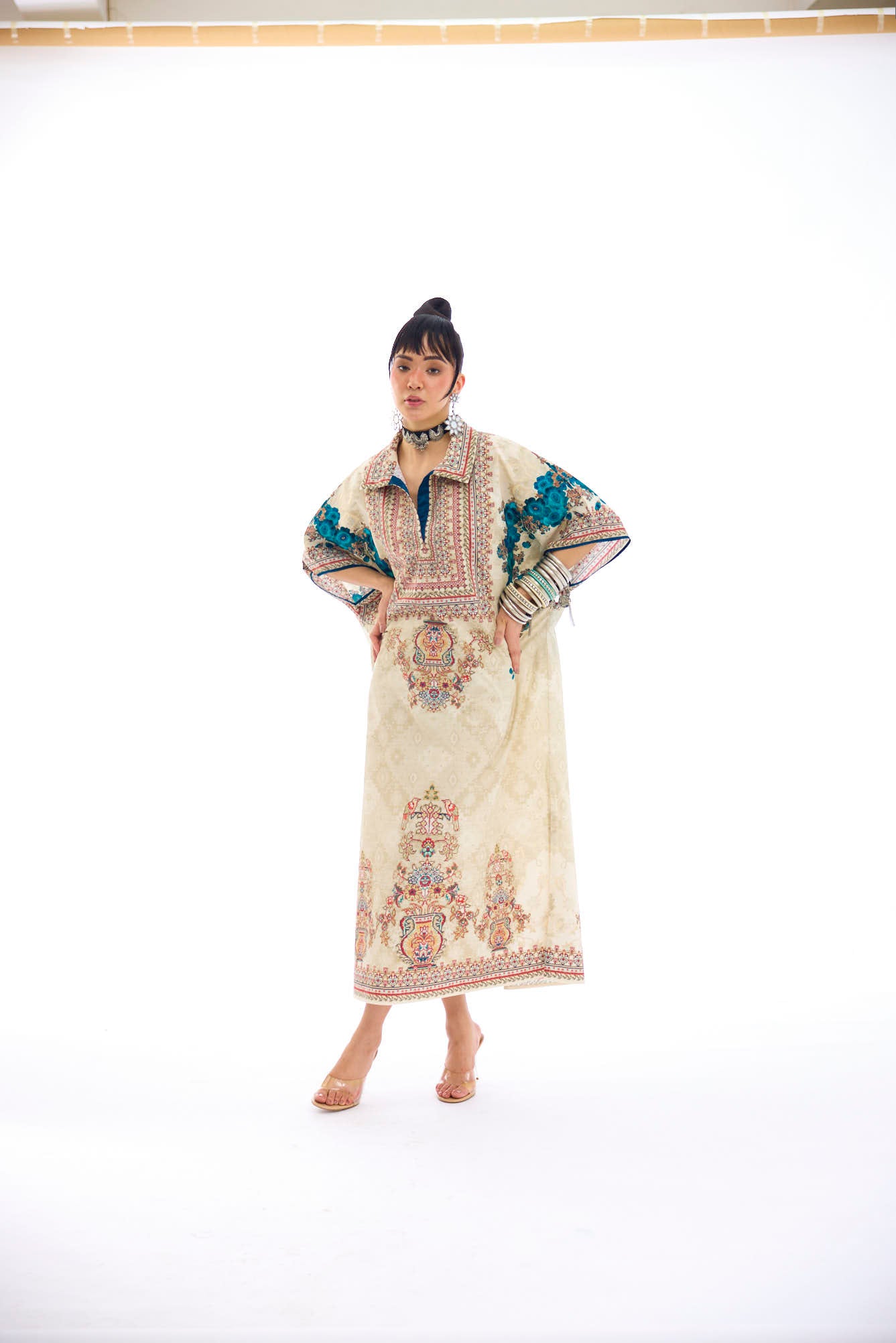 J'adore : Brianna - Beige/Turquoise
