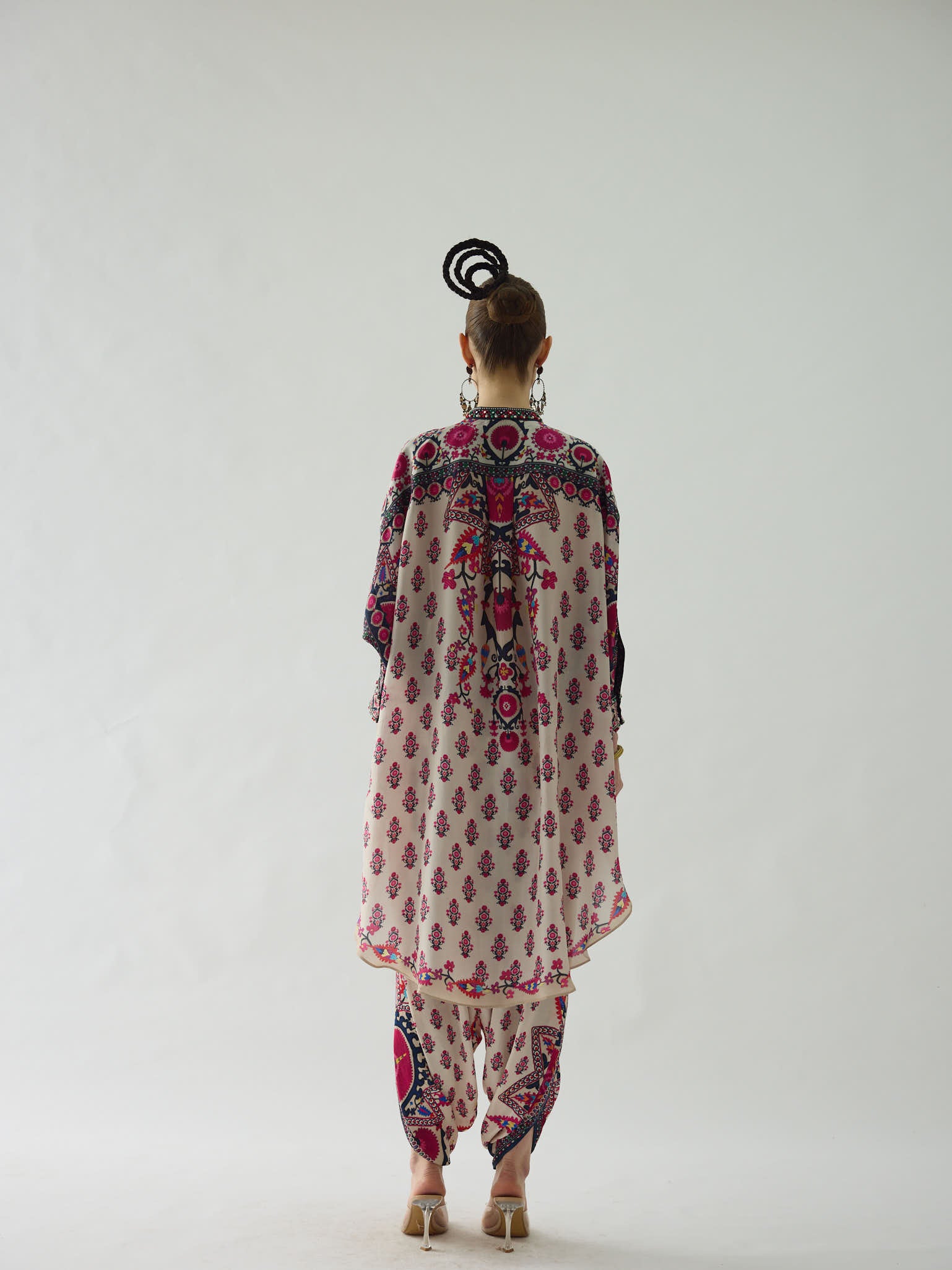 Bukhara Raspberry Mabel Tunic Set