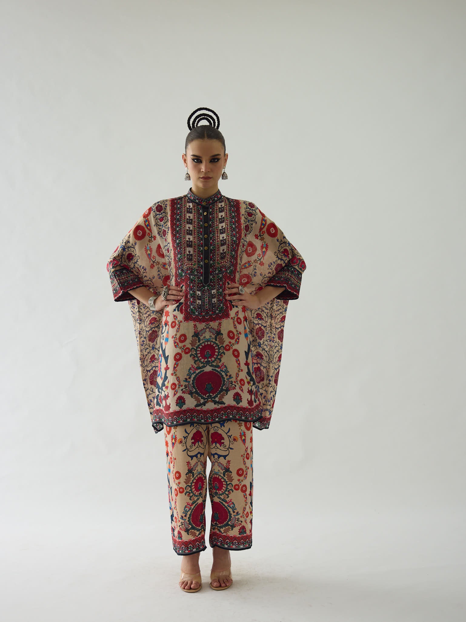 Bukhara Multi Chanel 36" Tunic Set