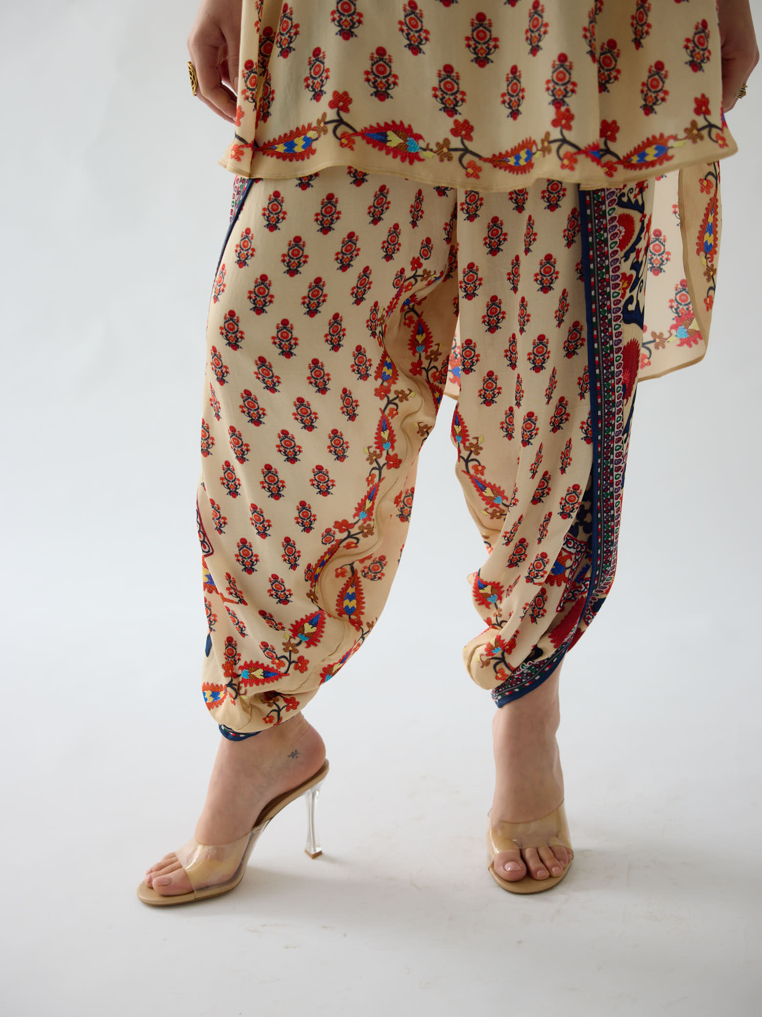 Bukhara Rust Mabel Tunic Set