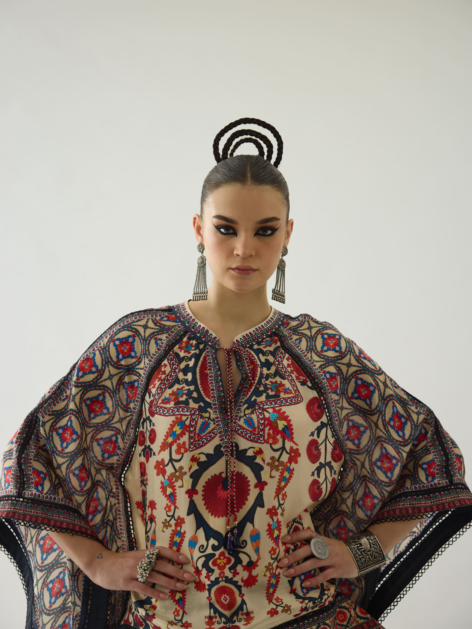 Bukhara Rust Ramona Tunic Set