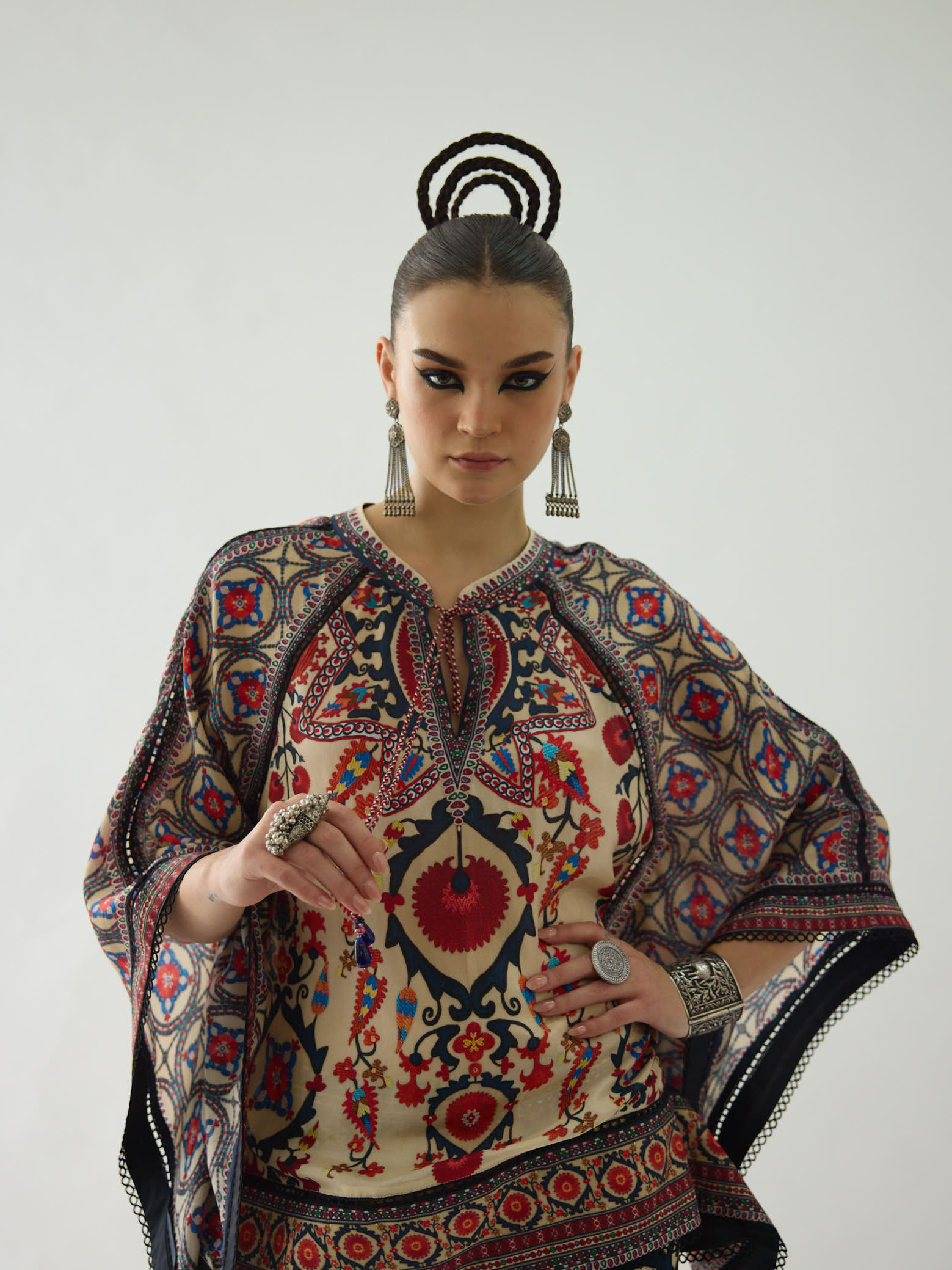 Bukhara Rust Ramona Tunic Set