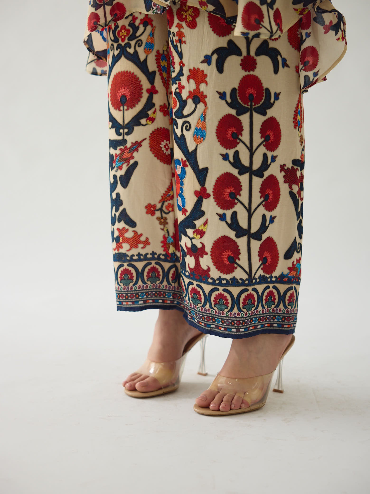 Bukhara Rust Kamara Tunic Set