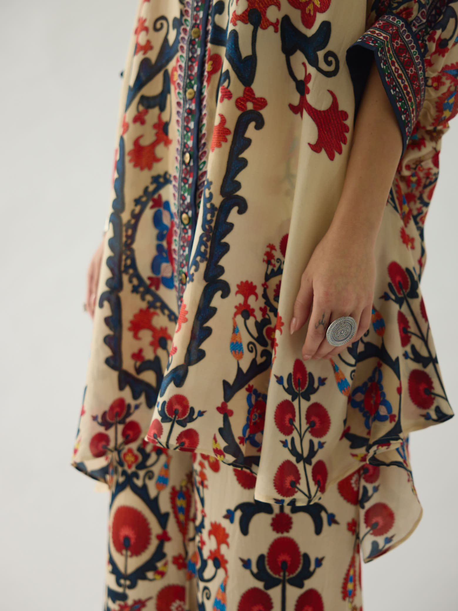 Bukhara Rust Kamara Tunic Set