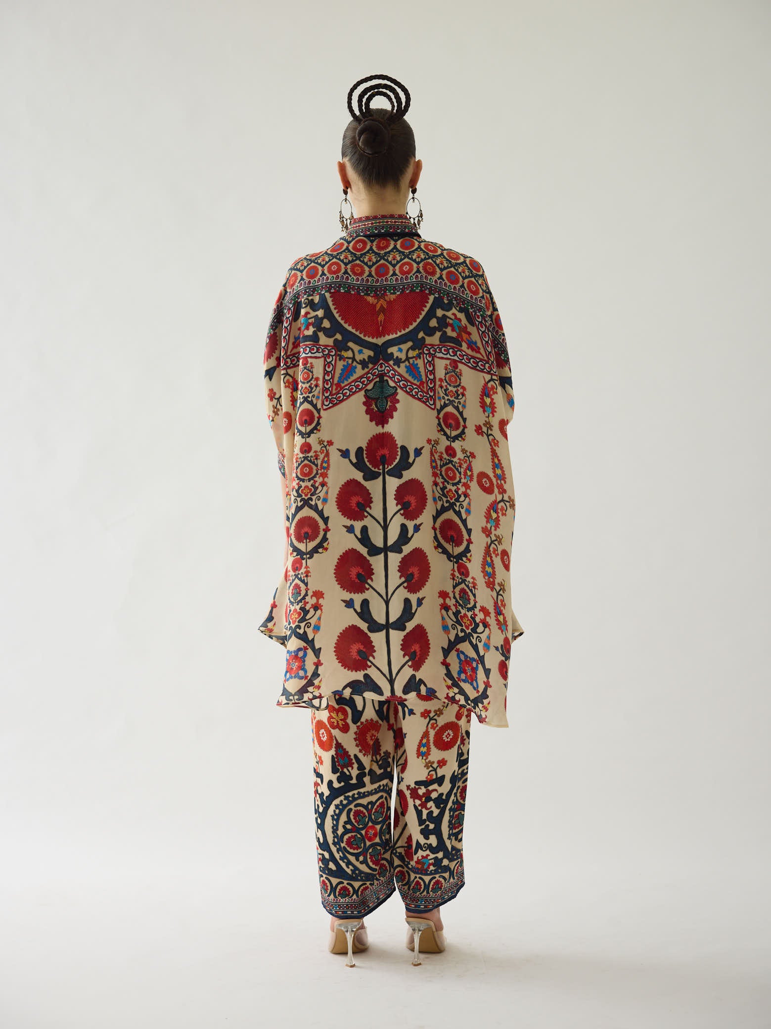 Bukhara Rust Kamara Tunic Set