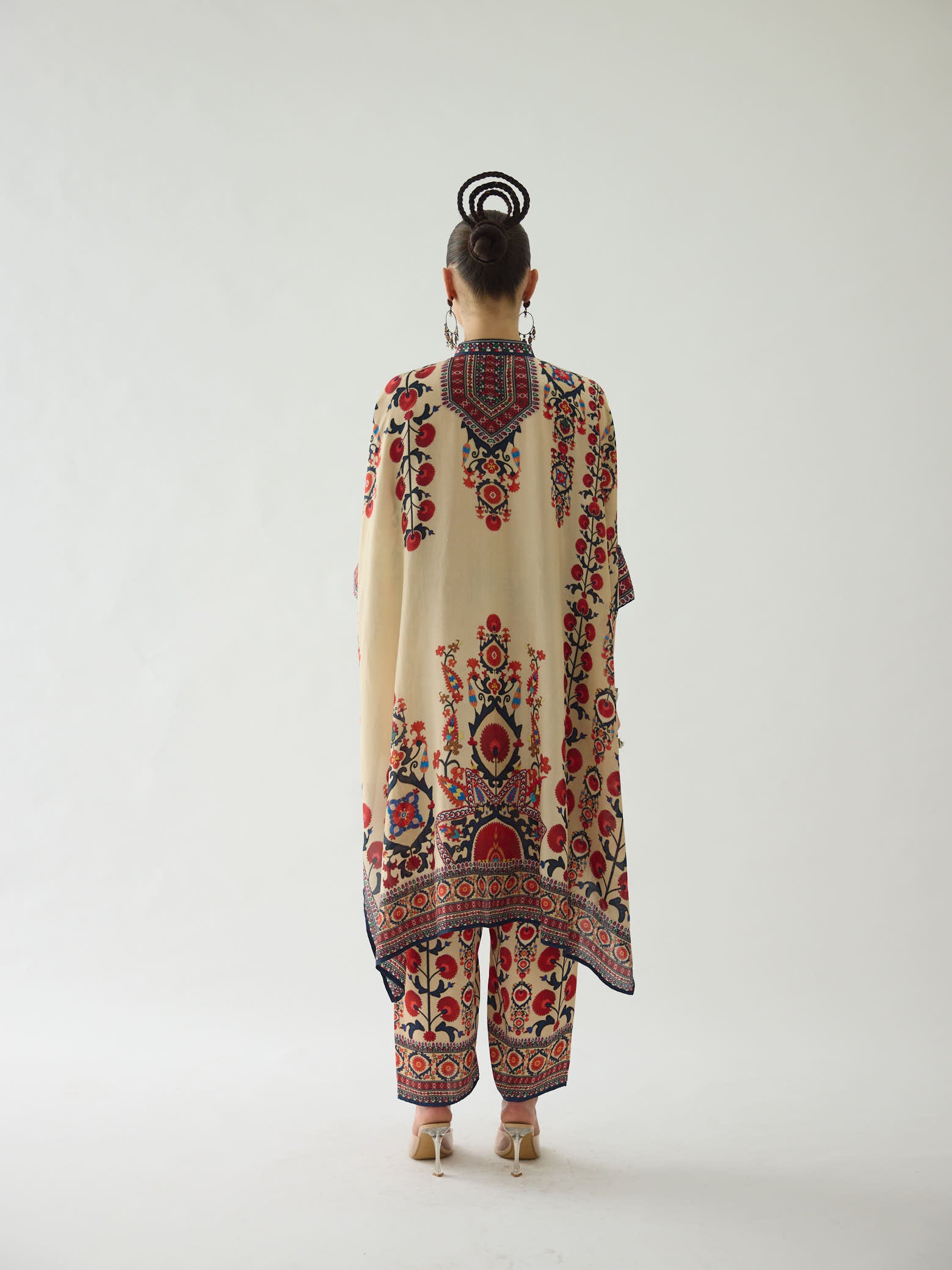 Bukhara Rust Chantelle Tunic Set