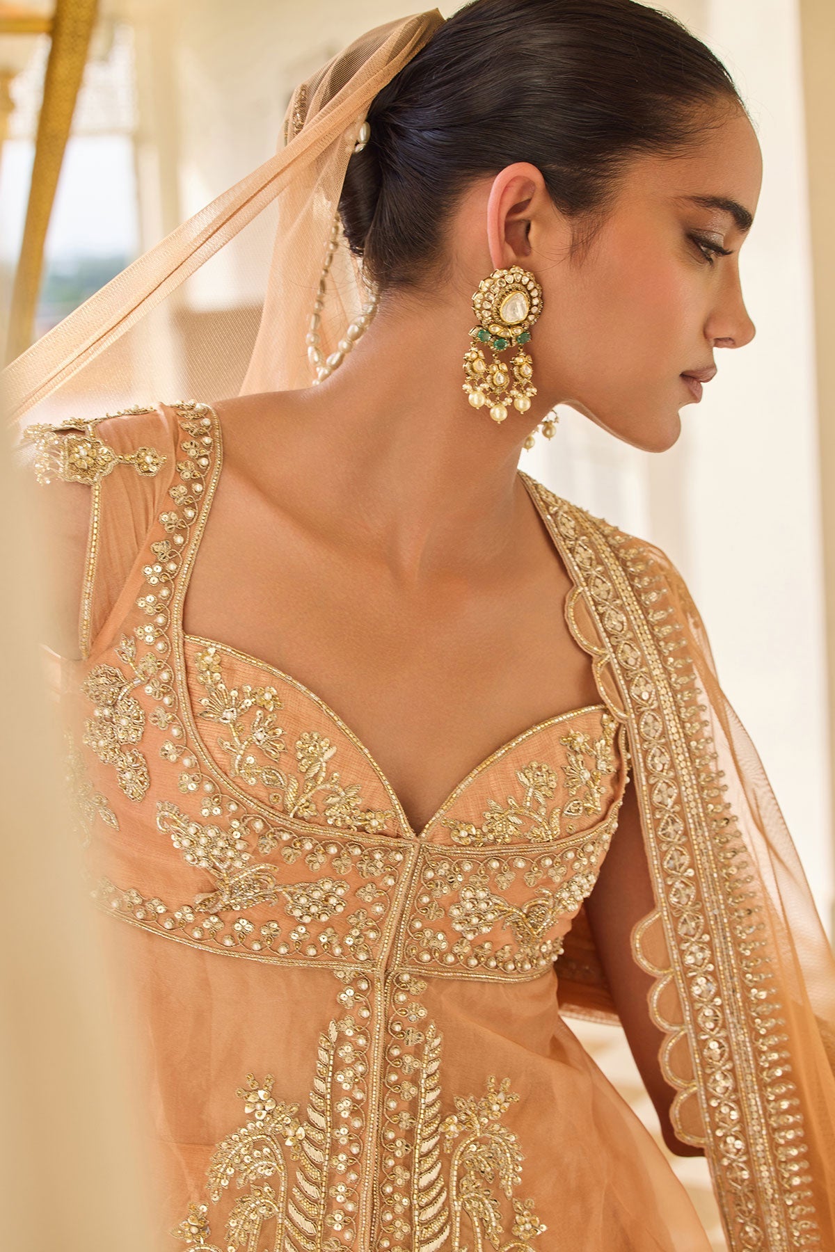 Lustre Lehenga Set
