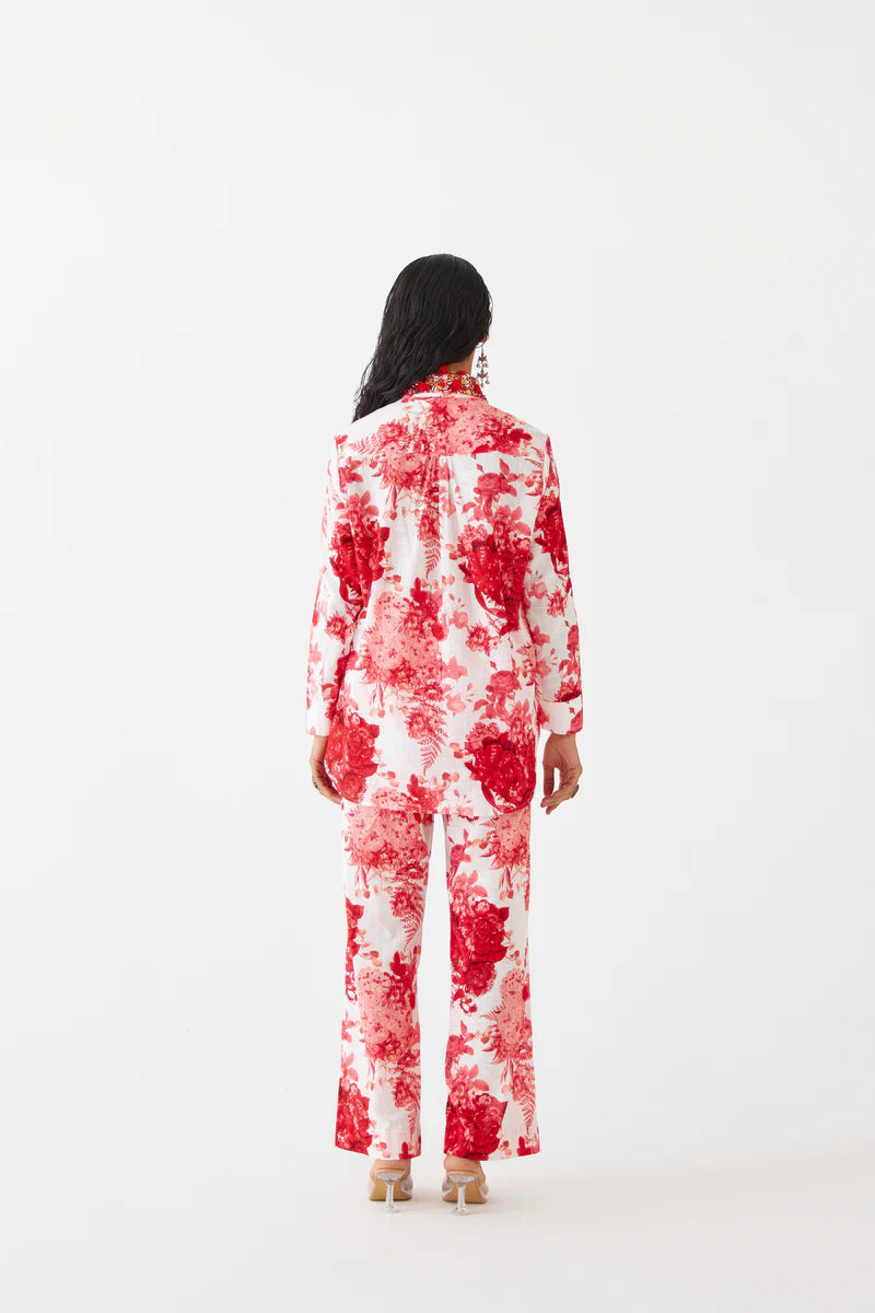 Ruby Chintz Shirt & Pants