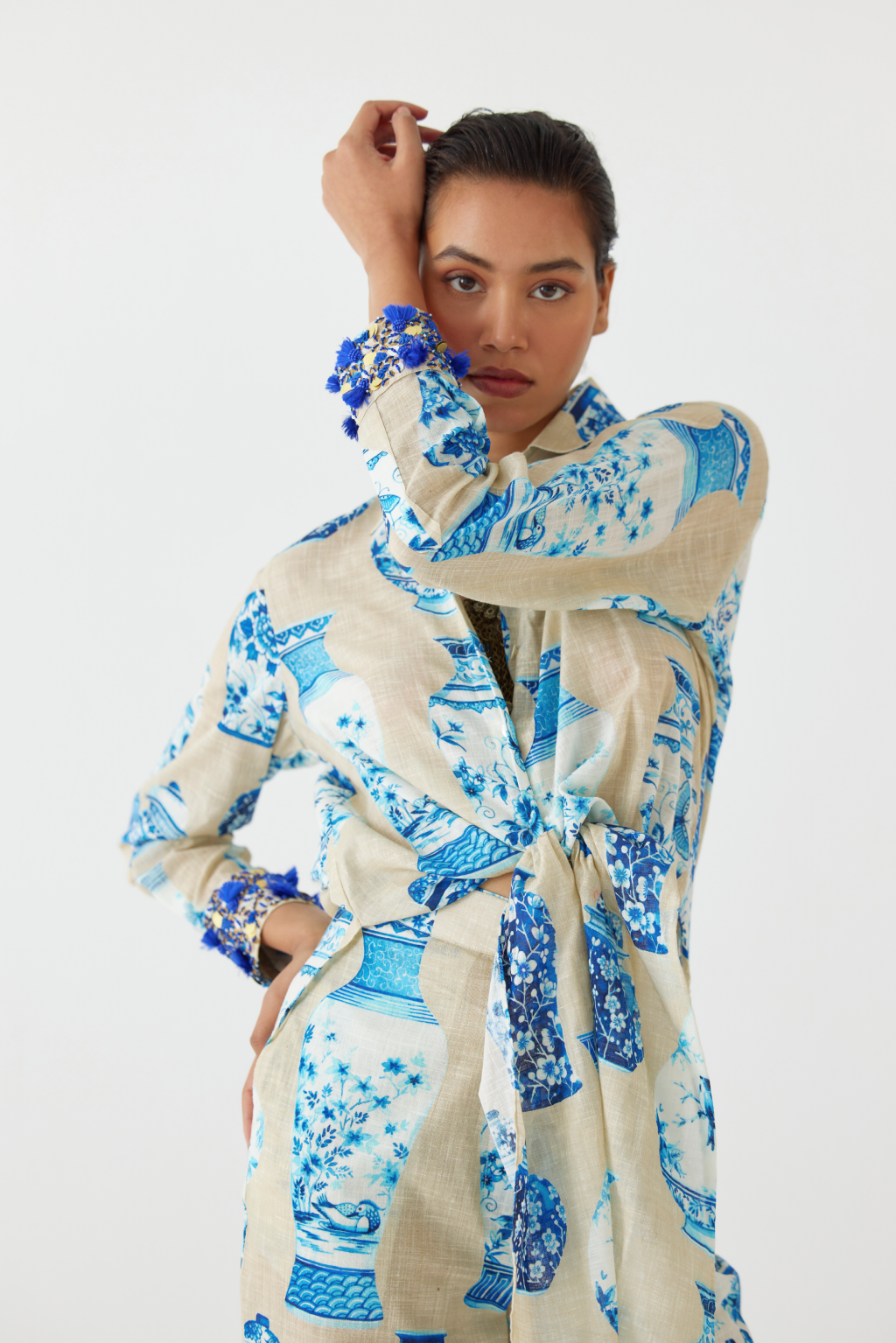 Porcelain Crop Top & Pants