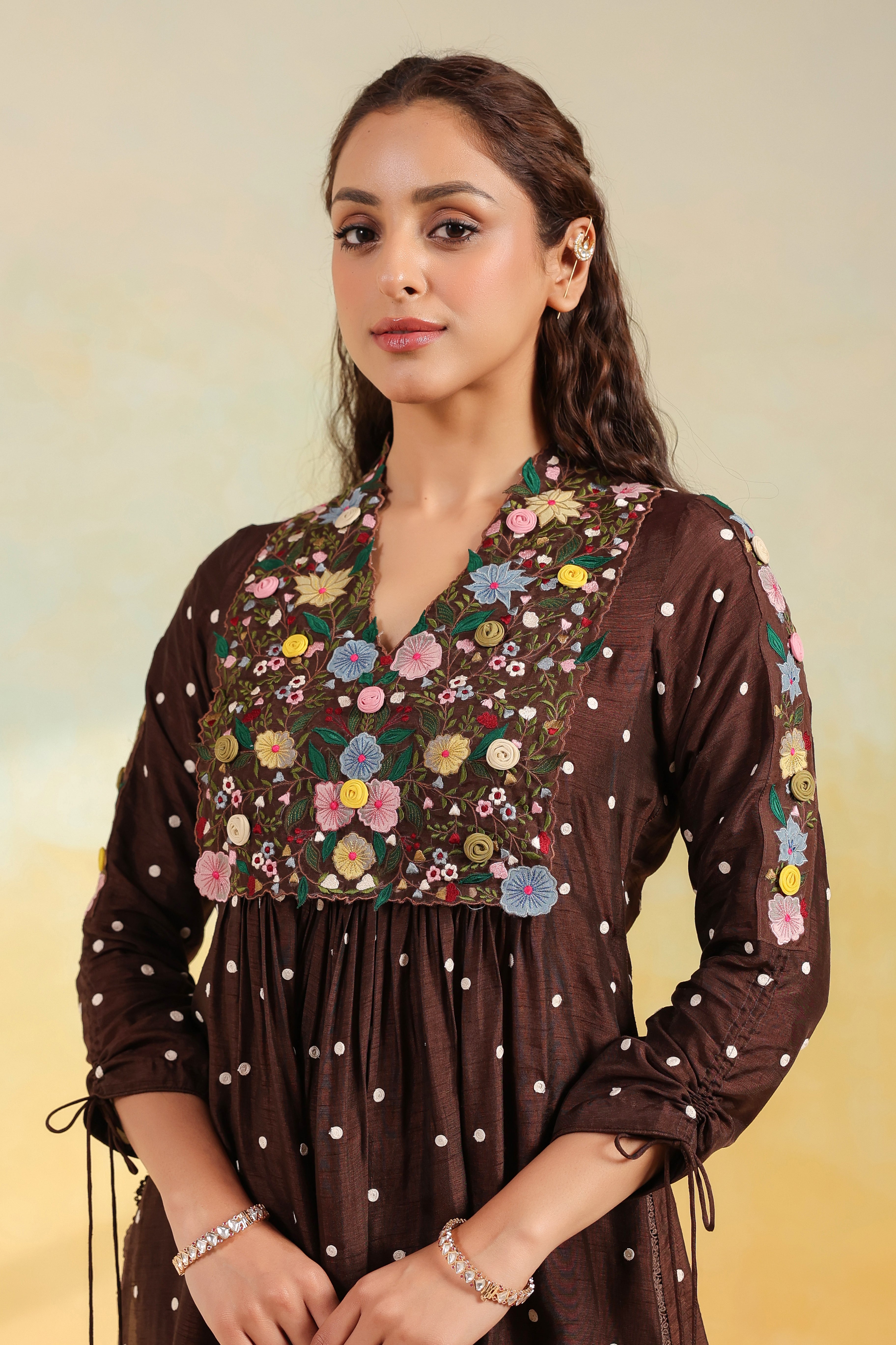 Brown Orchid Frockstyle