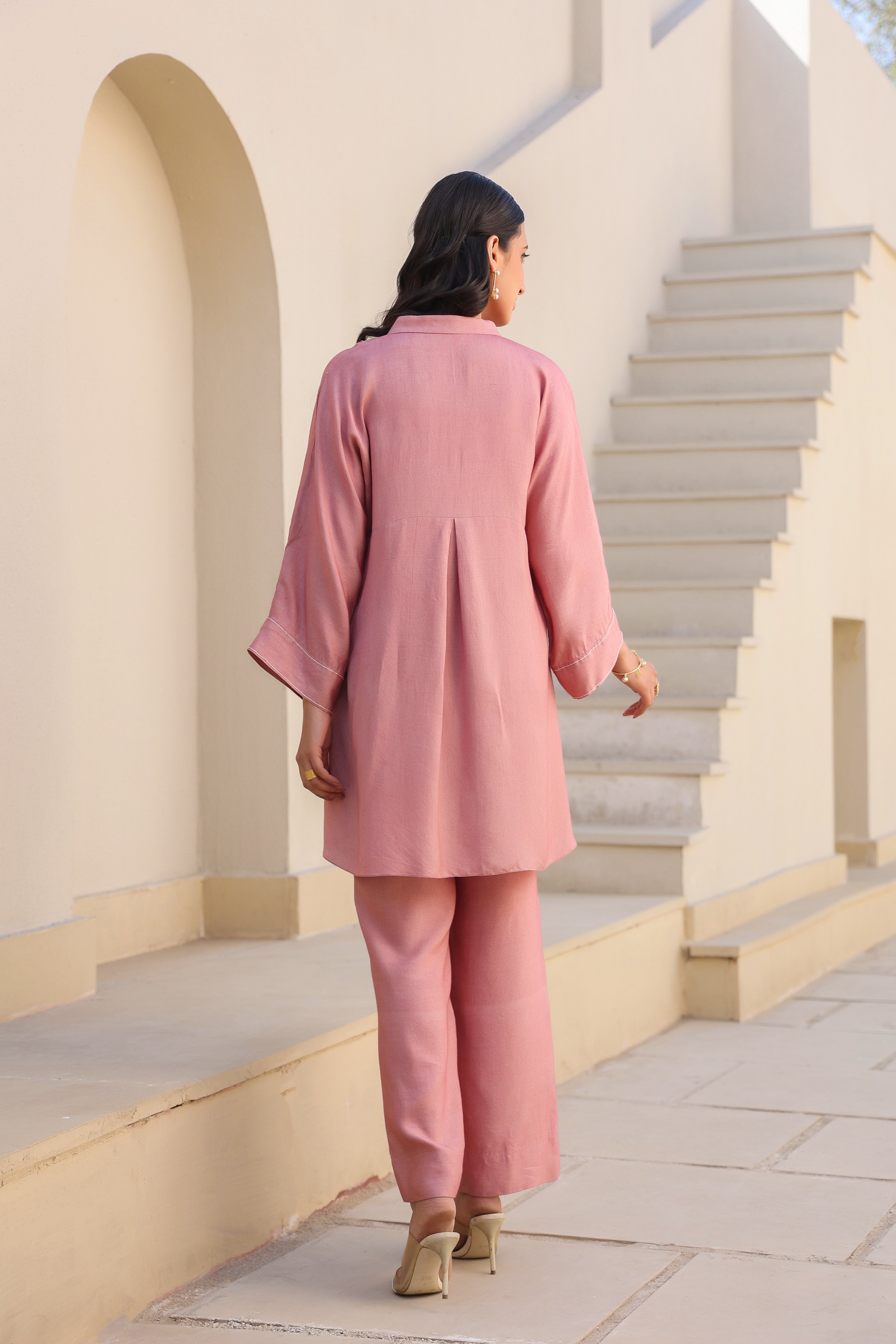 Light Pink Orchid Co-ord Set