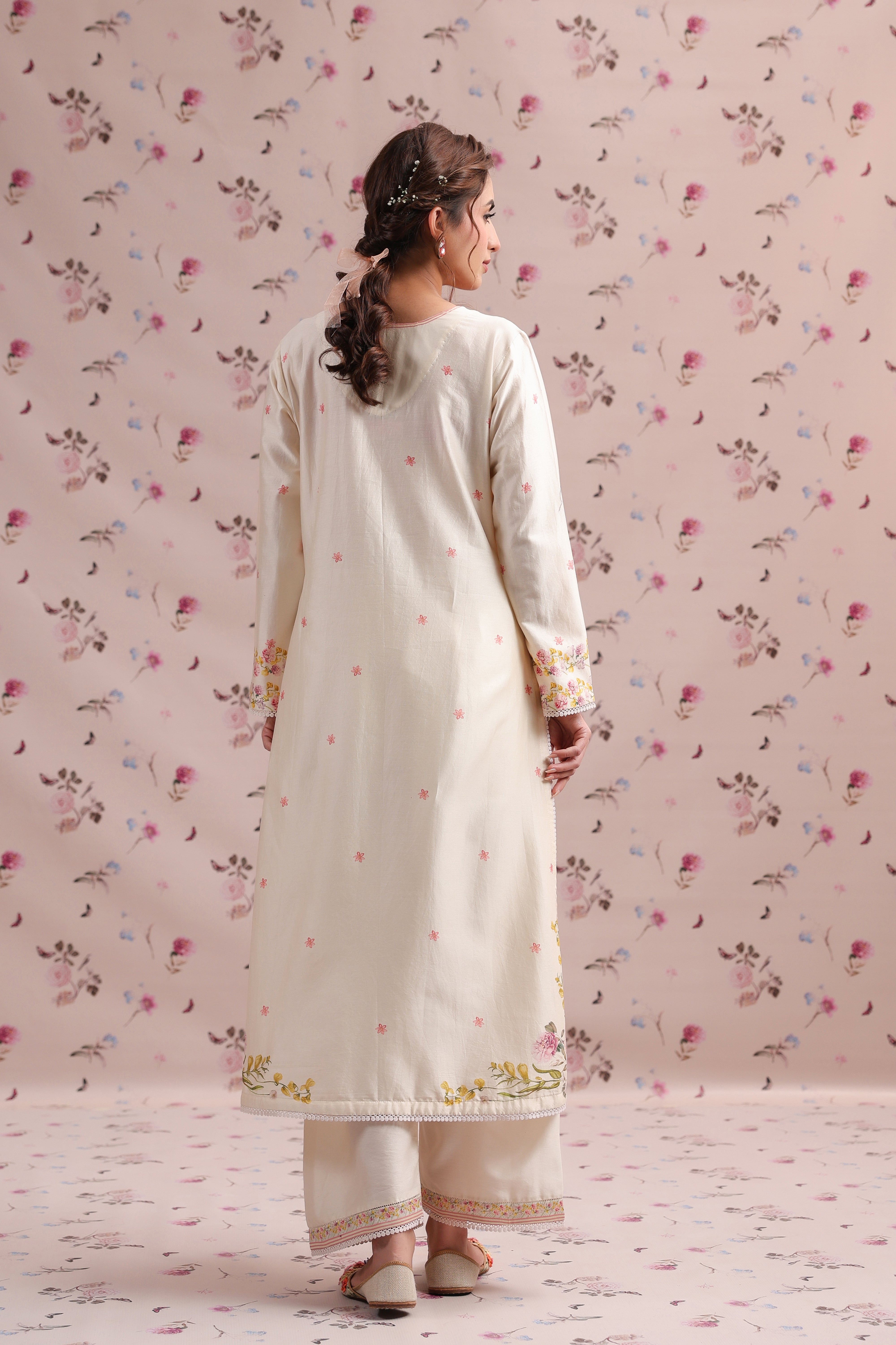 Noor Short Kurti Set