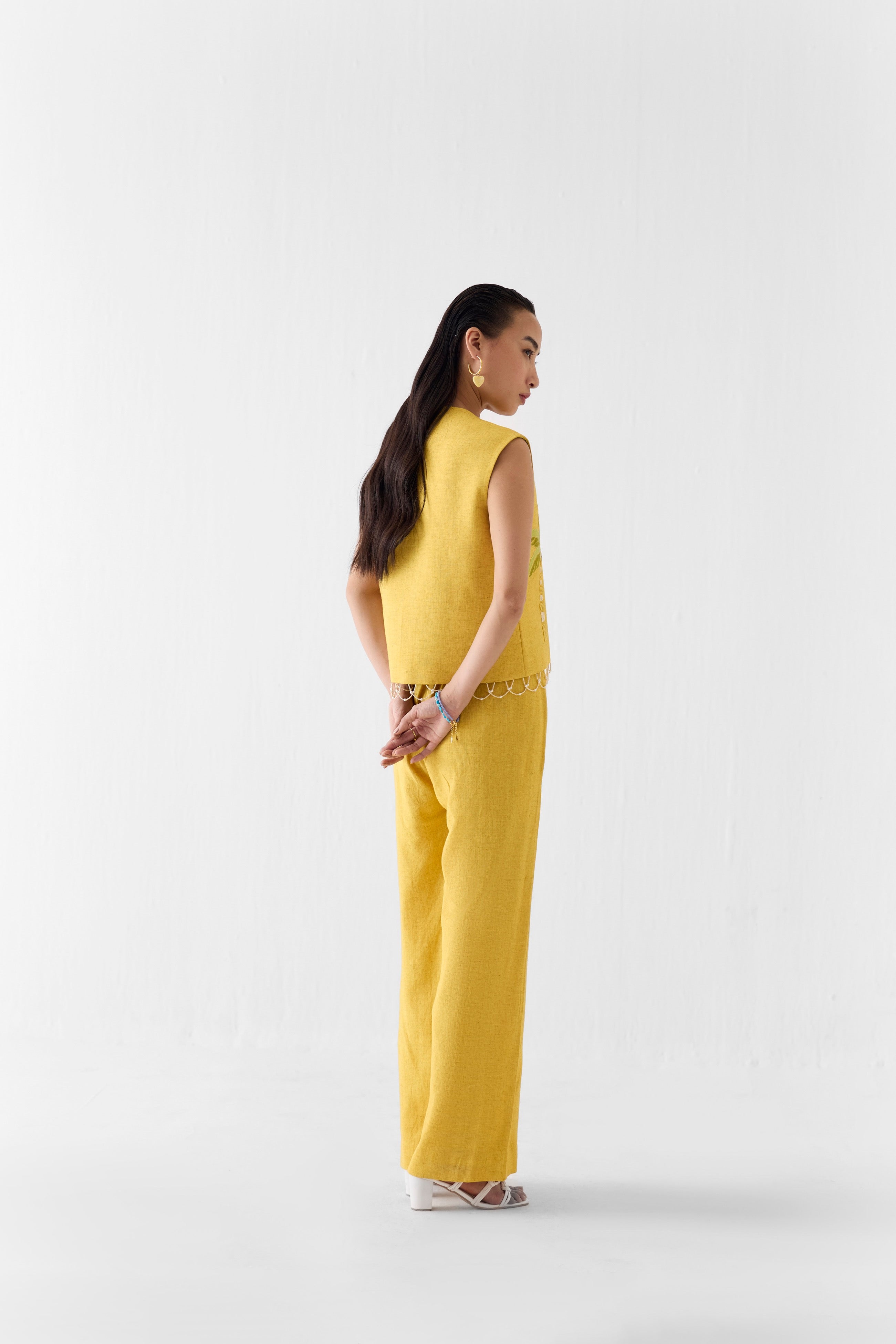 MULTANI VEST AND TROUSERS CO-ORD