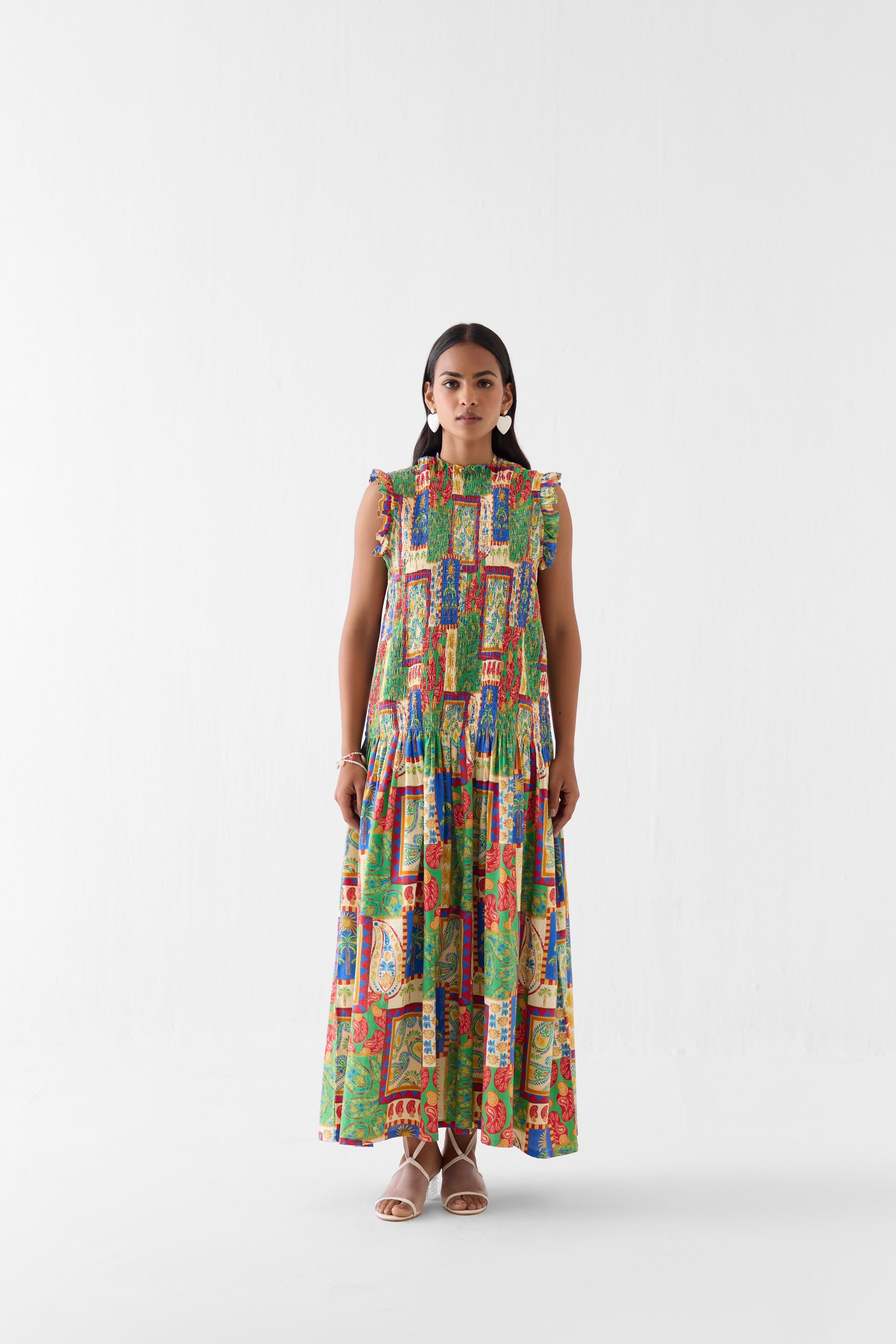 JOHARI RUCHING DRESS