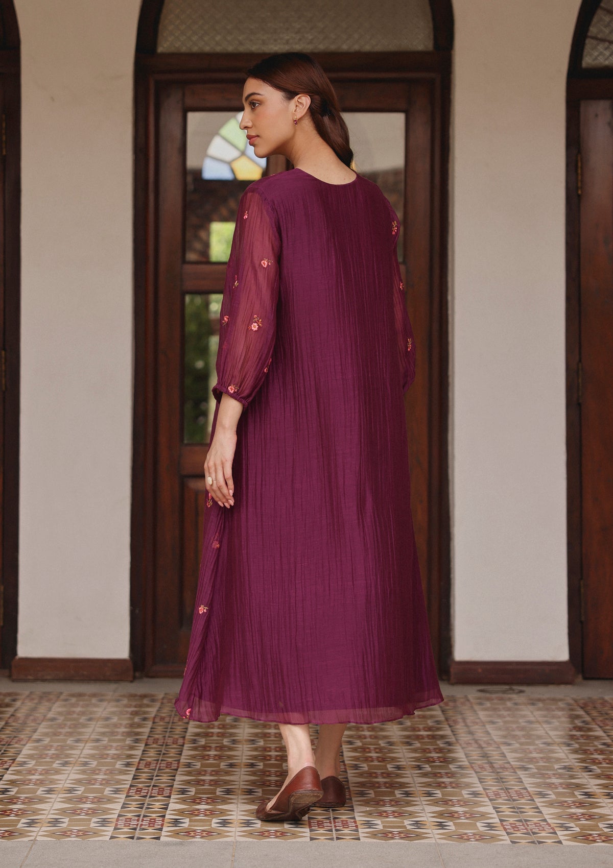 Amethyst Bloom Dress