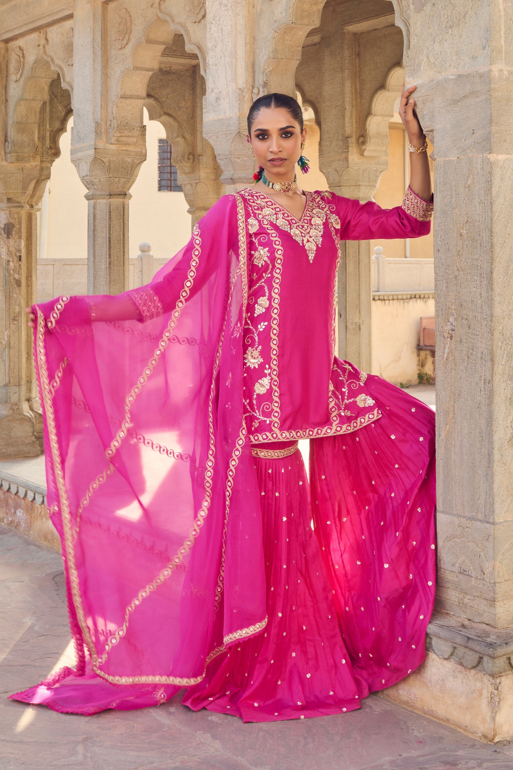 Rani Sharara Set