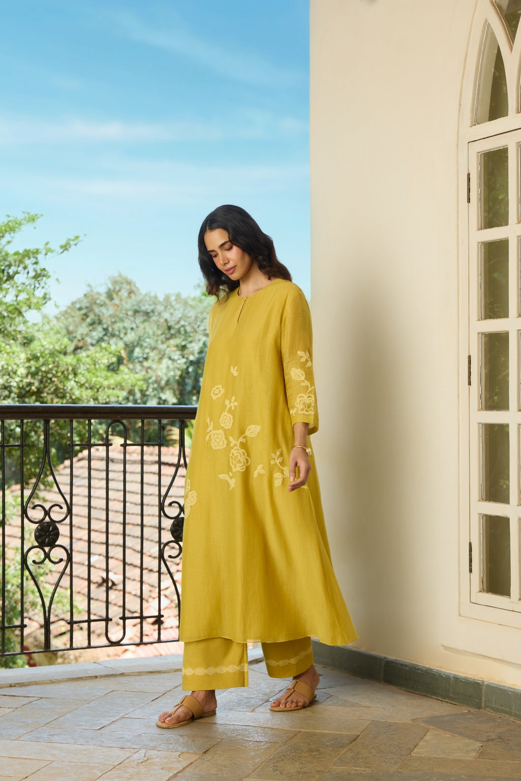 Marigold Applique Co-ord Set