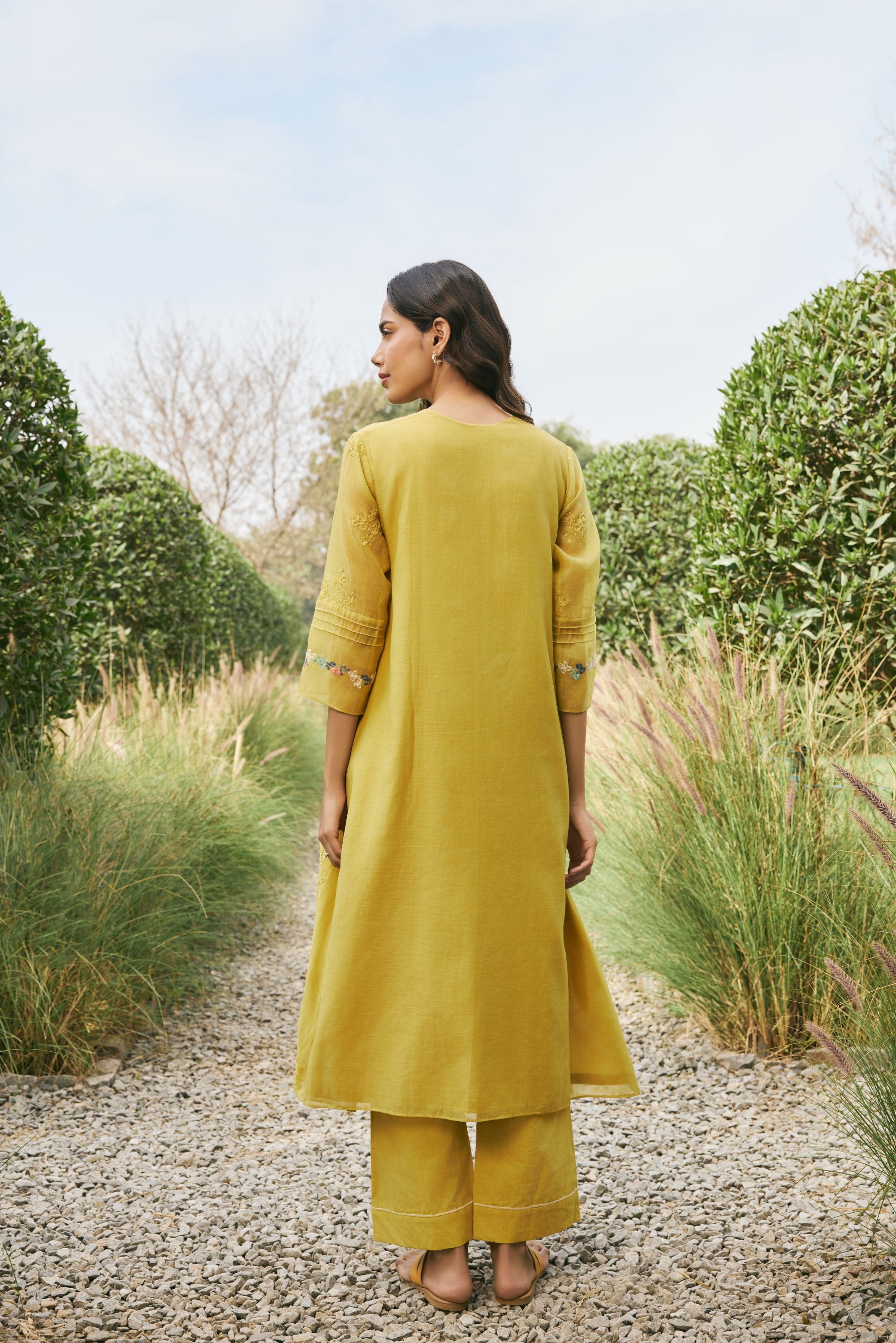 Daffodil Embroidered Co-ord Set