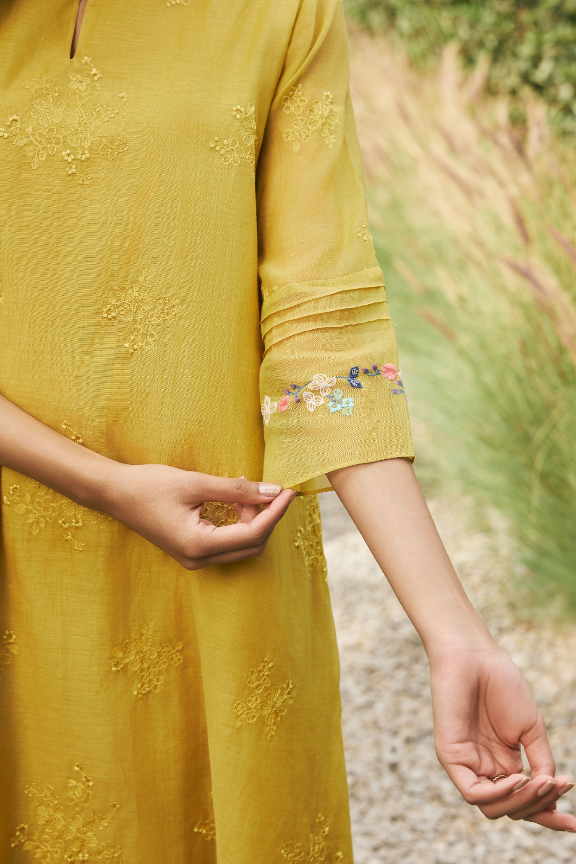 Daffodil Embroidered Co-ord Set