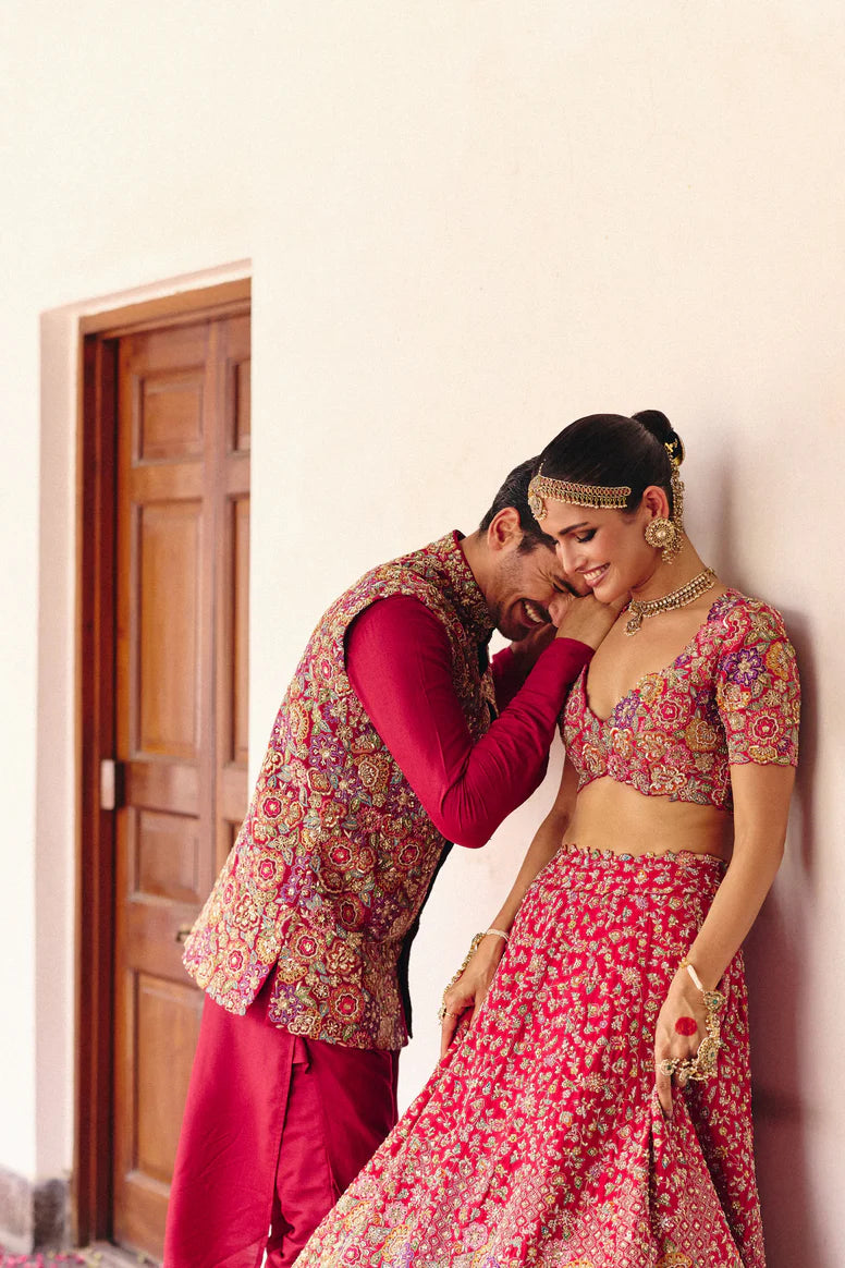 Aeindri Lehenga Set