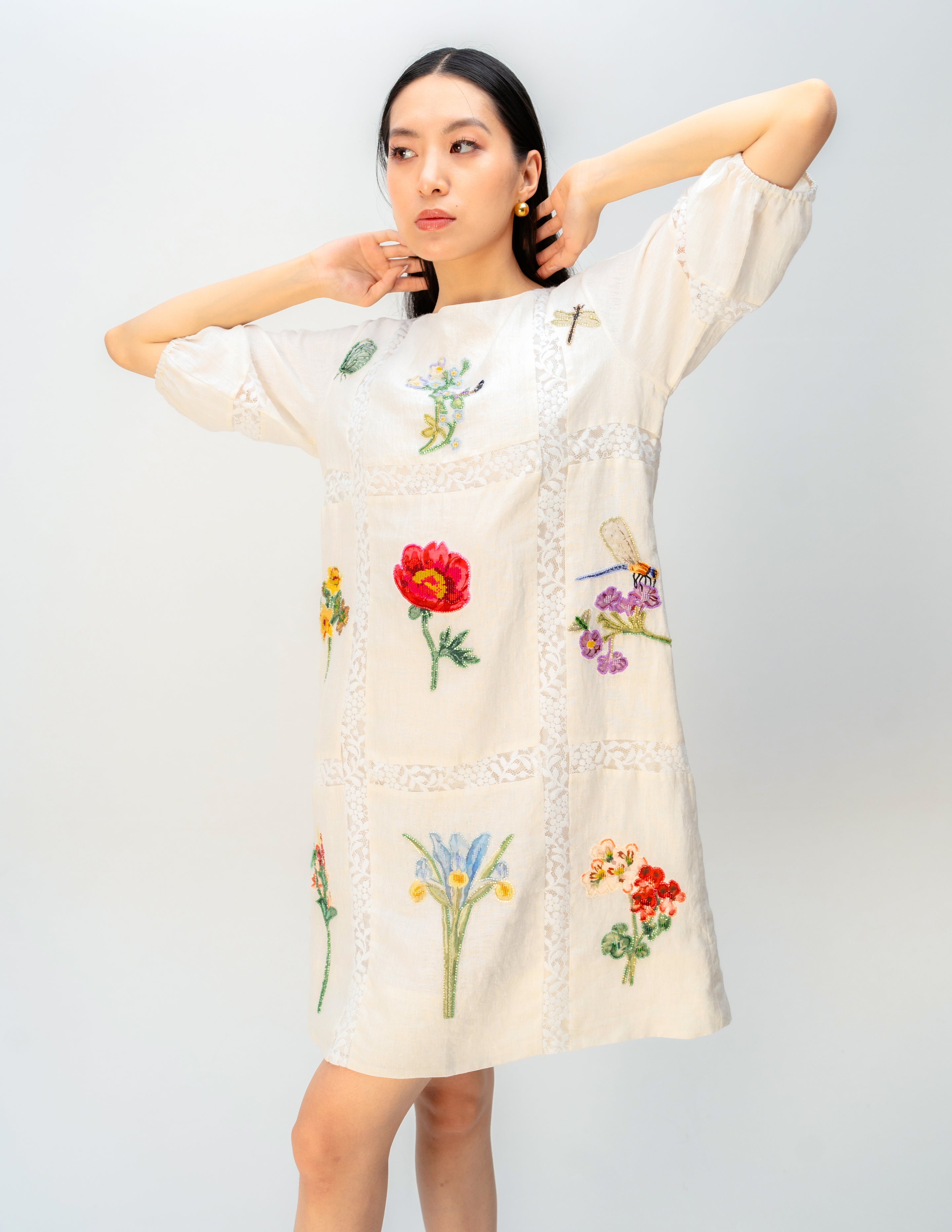 WISPERING GARDEN DRESS