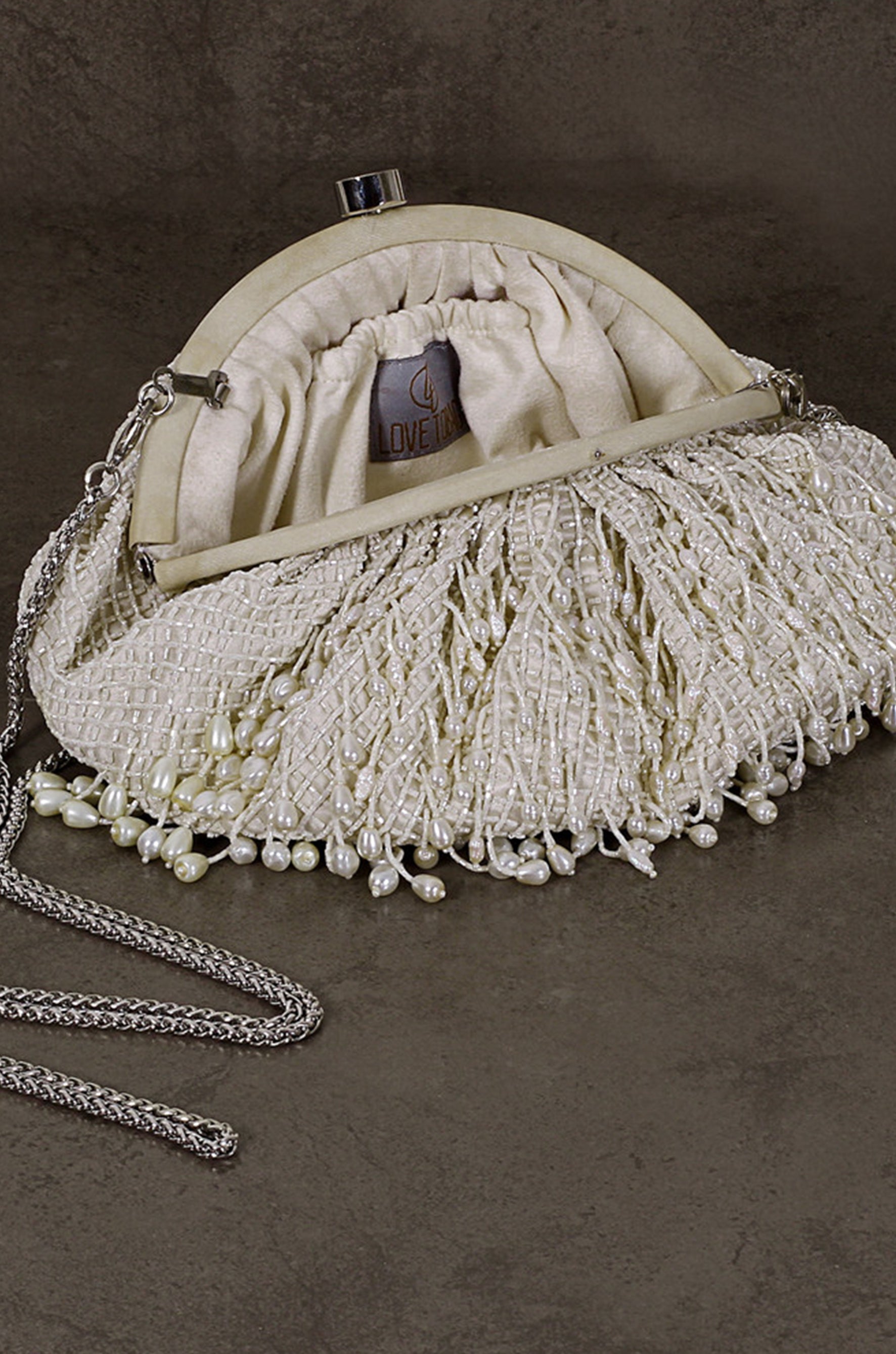 Opal Soft Pouch Pristine Ivory