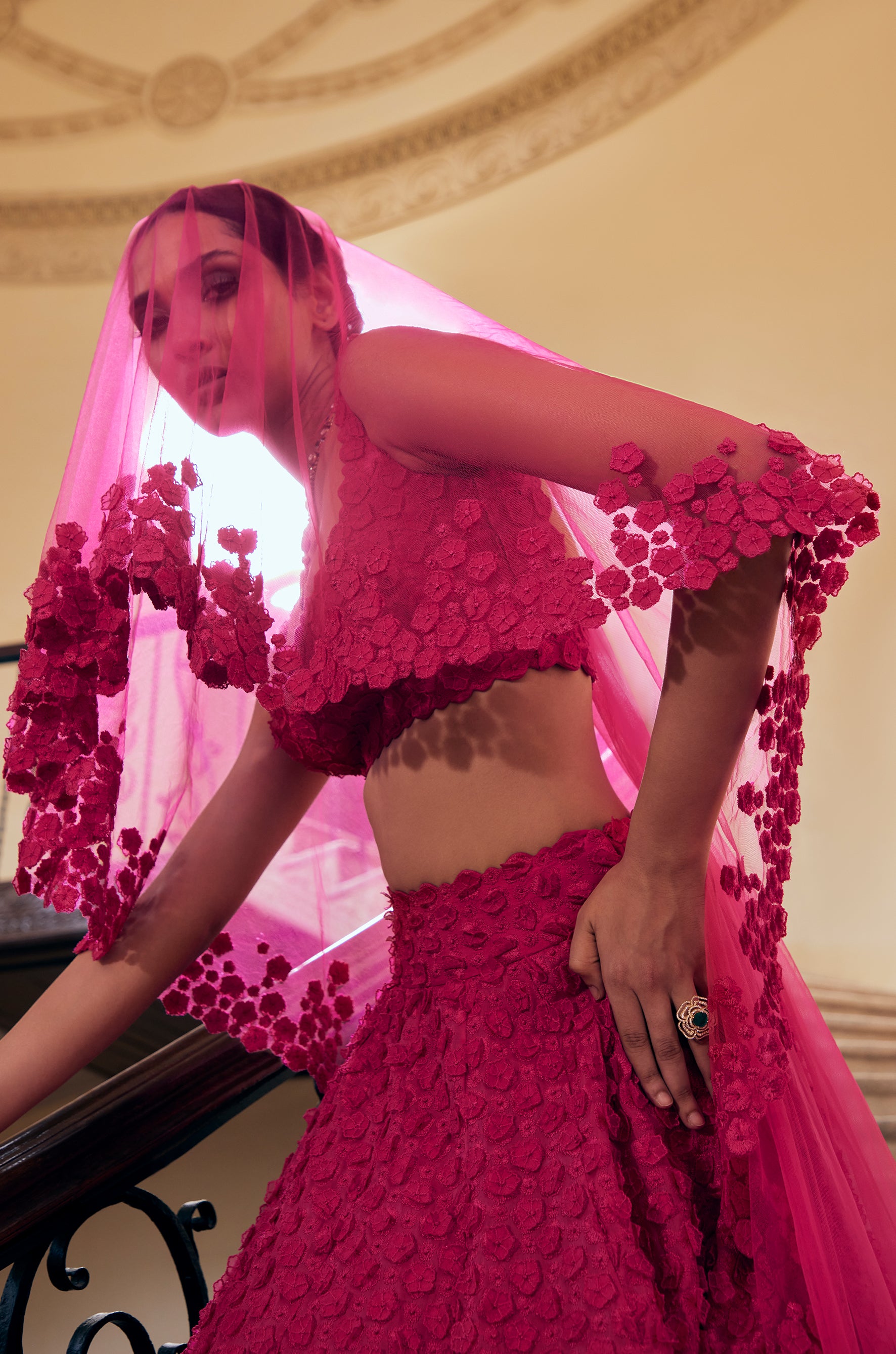Sheer Mudra Lehenga