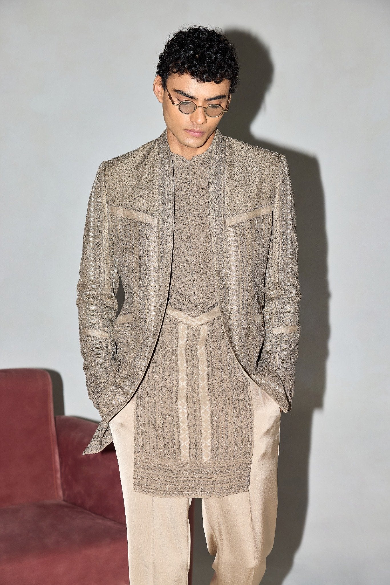 Baroque 2.0 Crop Jacket Set