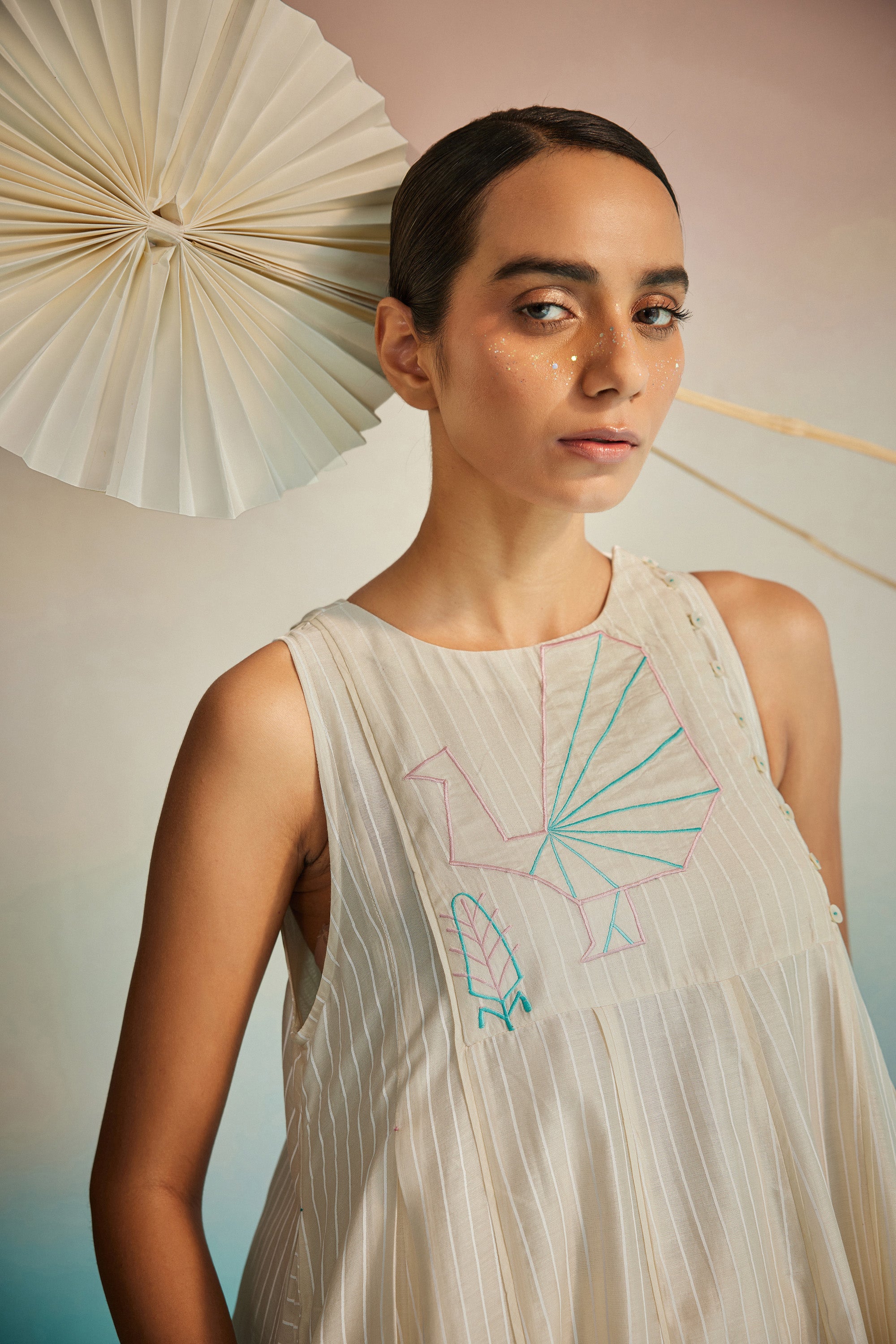 Utsuroi Halter Dress Set