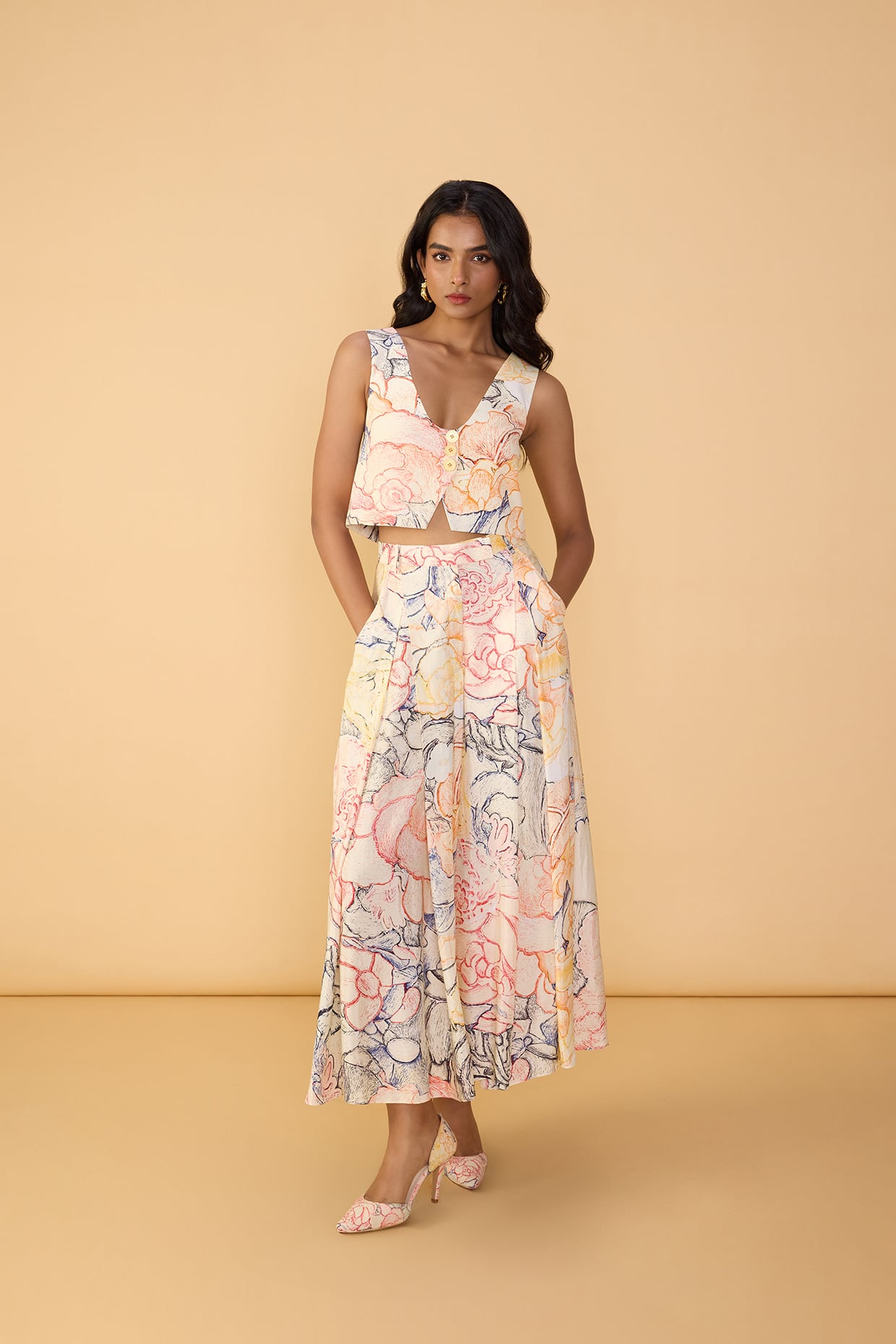 Delfie Waistcoat & Polina Trousers