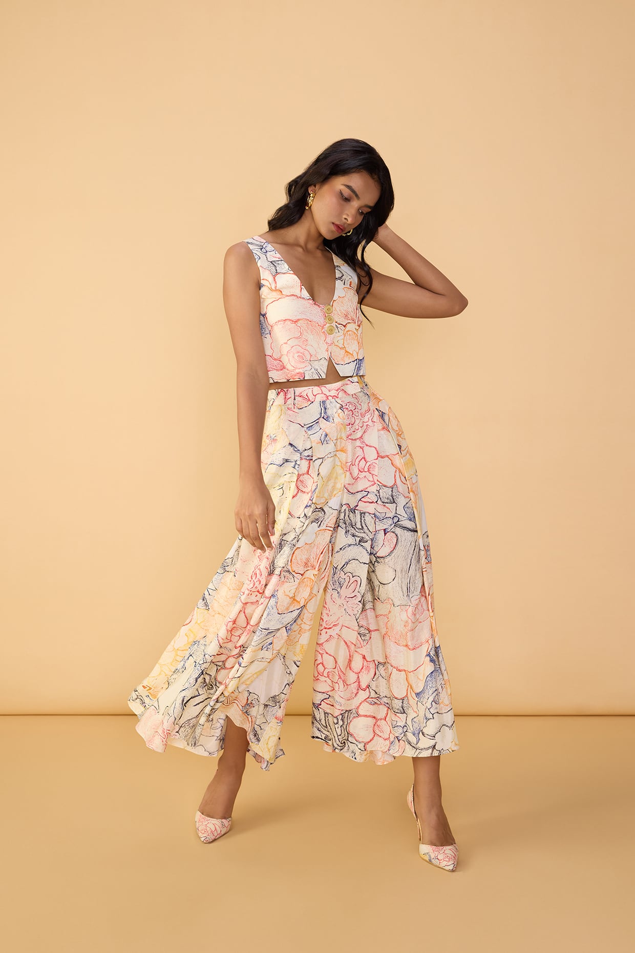 Delfie Waistcoat &#038; Polina Trousers