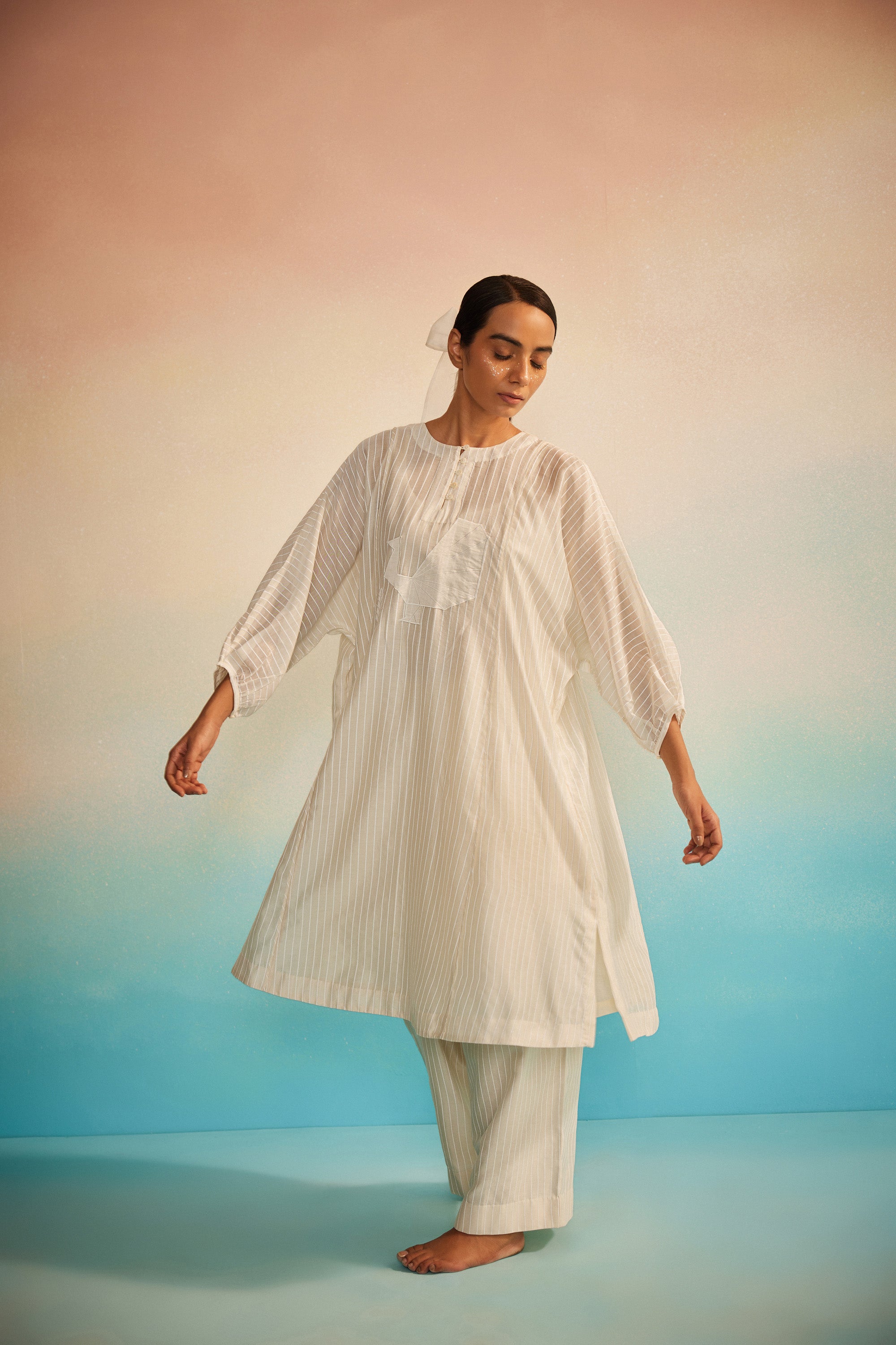 Iki Dolman Kurta Set