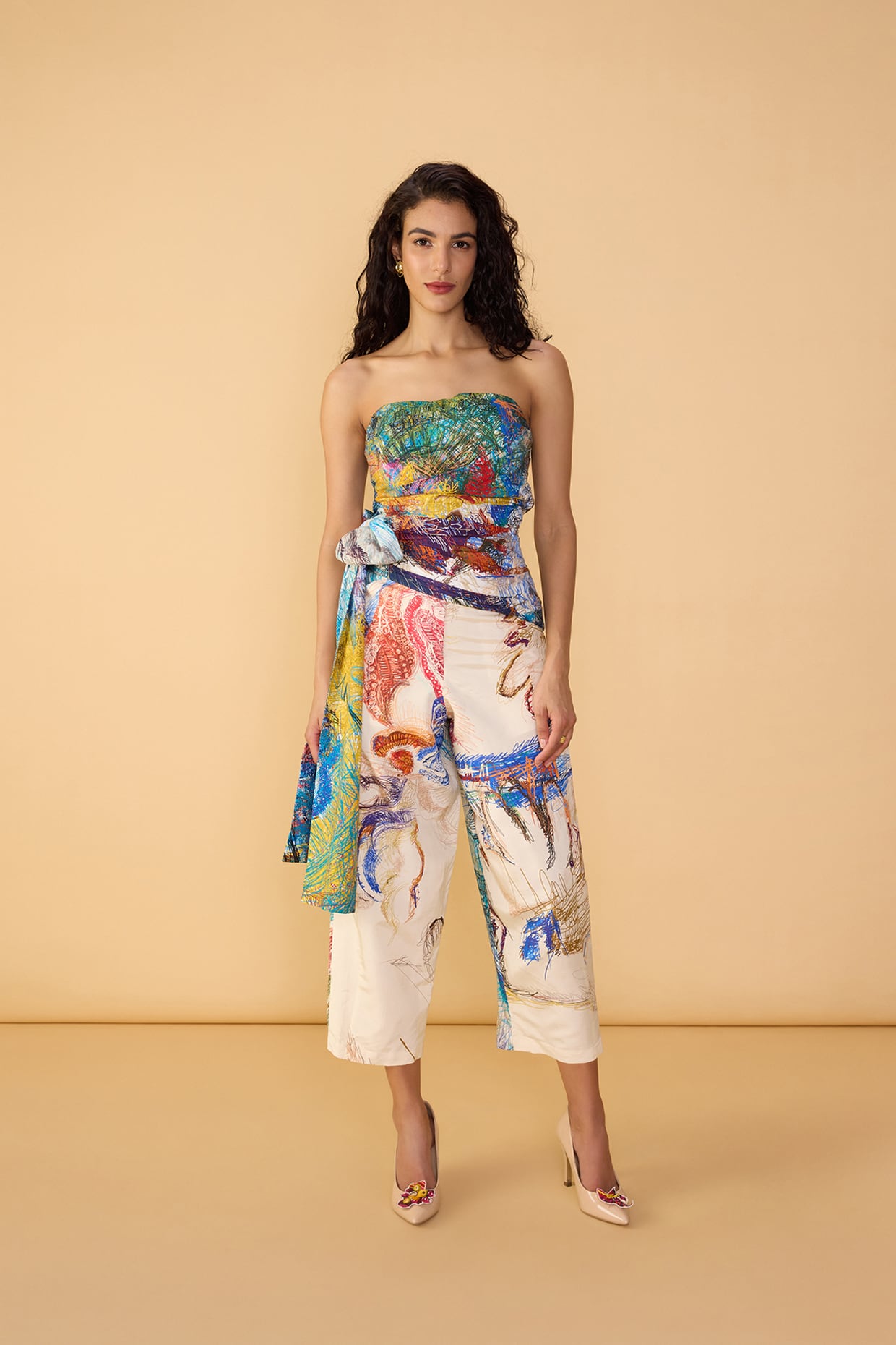 Amina Blouse & Loly Trousers