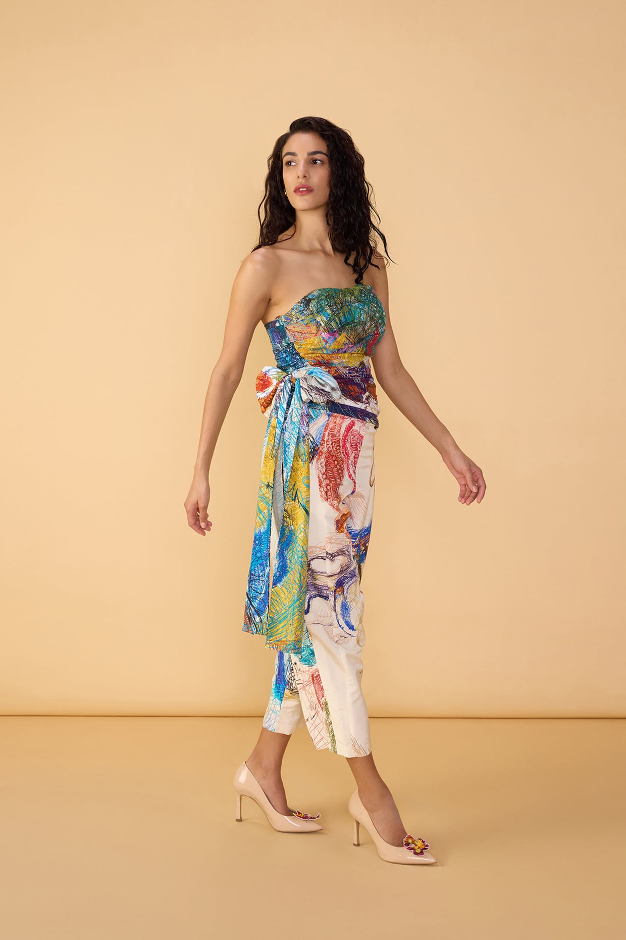 Amina Blouse & Loly Trousers