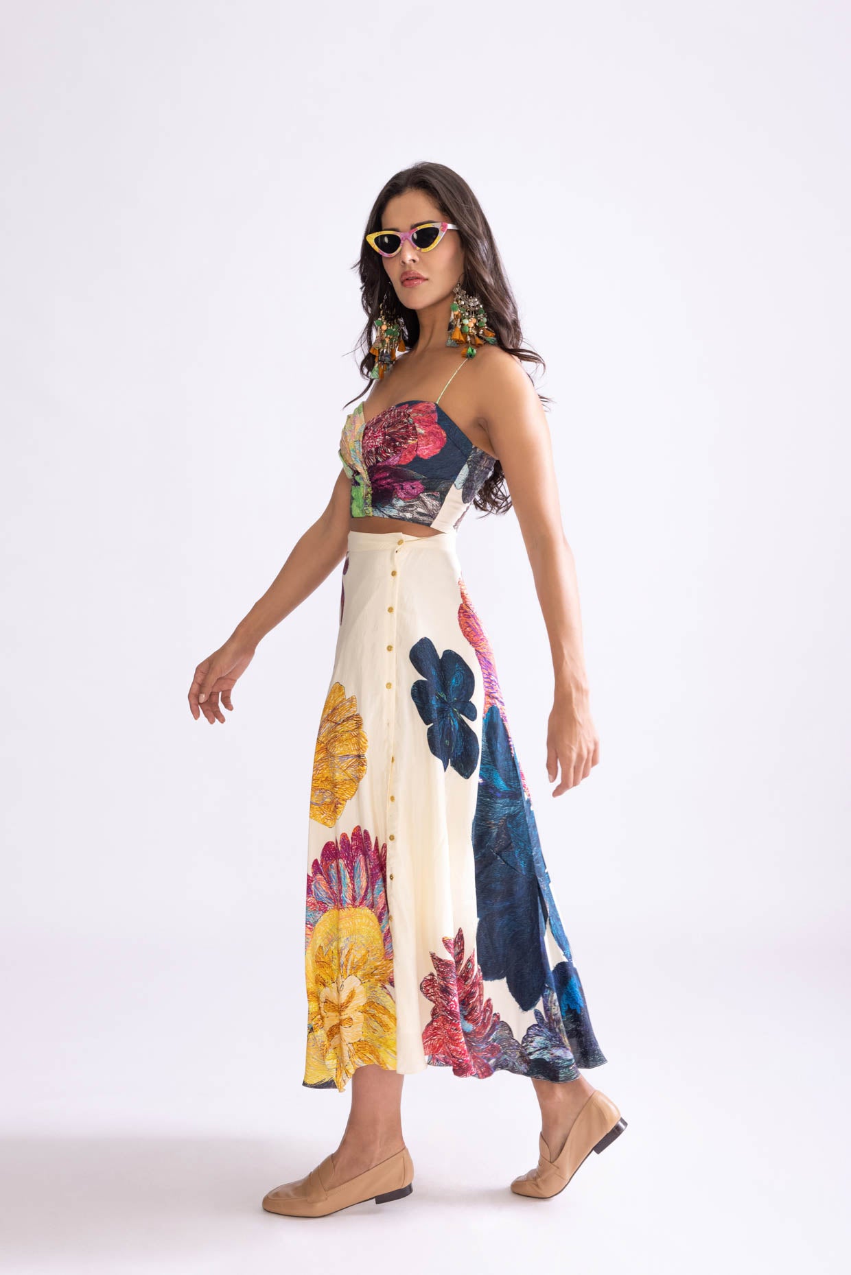 BUSTIER : BLUEY BUSTIER & SKIRT : SANA SKIRT