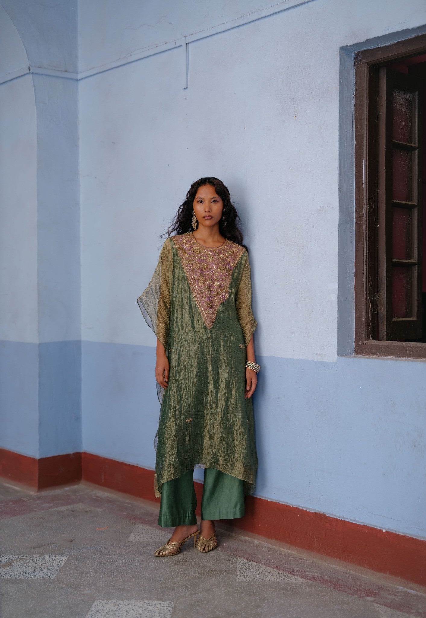 RAKHI KAFTAN PANT SET