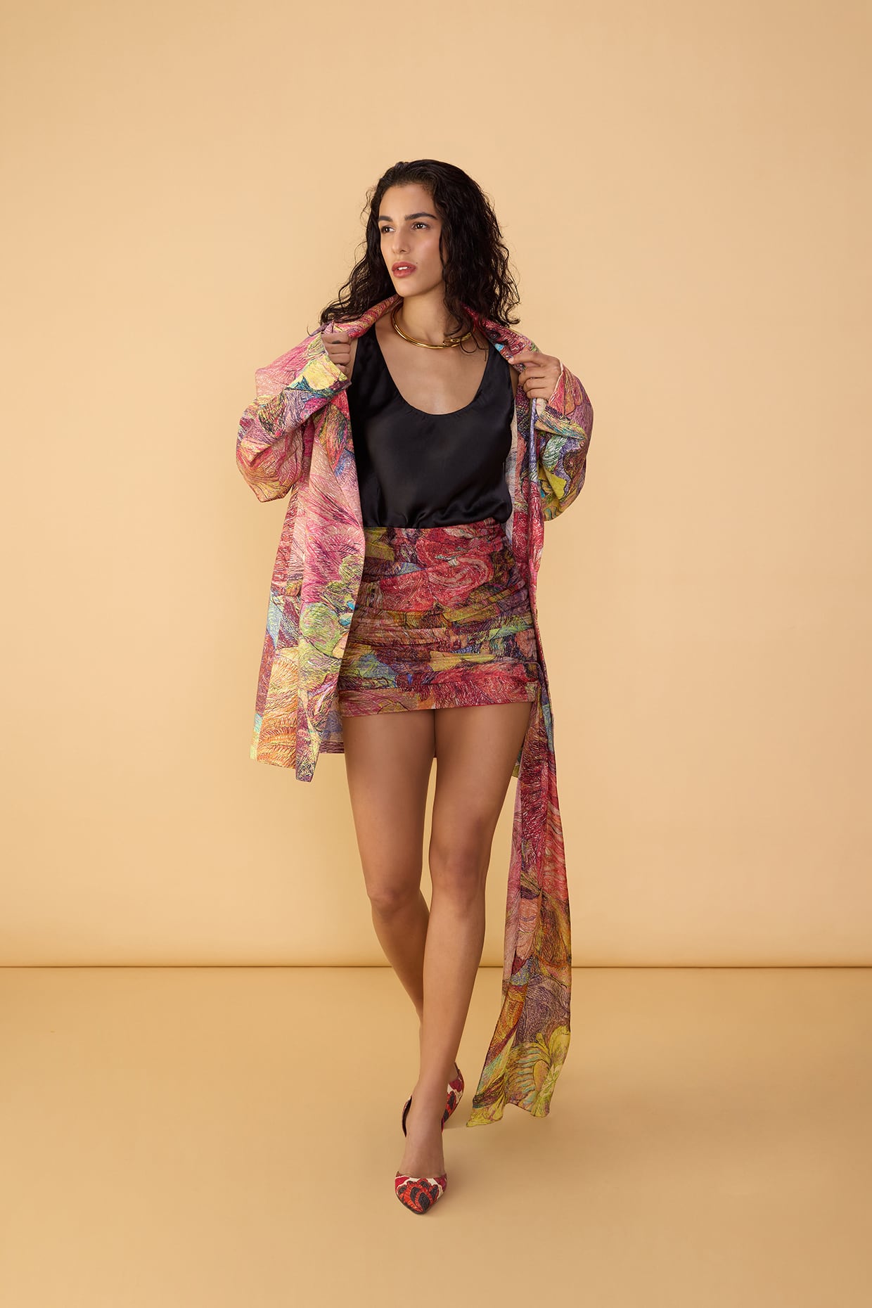 Jenna Blazer, Ivana Camisole & Carlitta Skirt